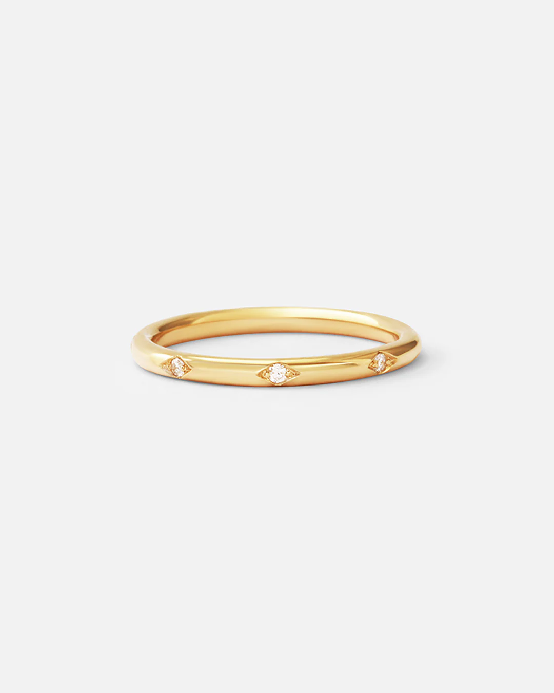 Arrows Ring / White Diamonds - Image 2