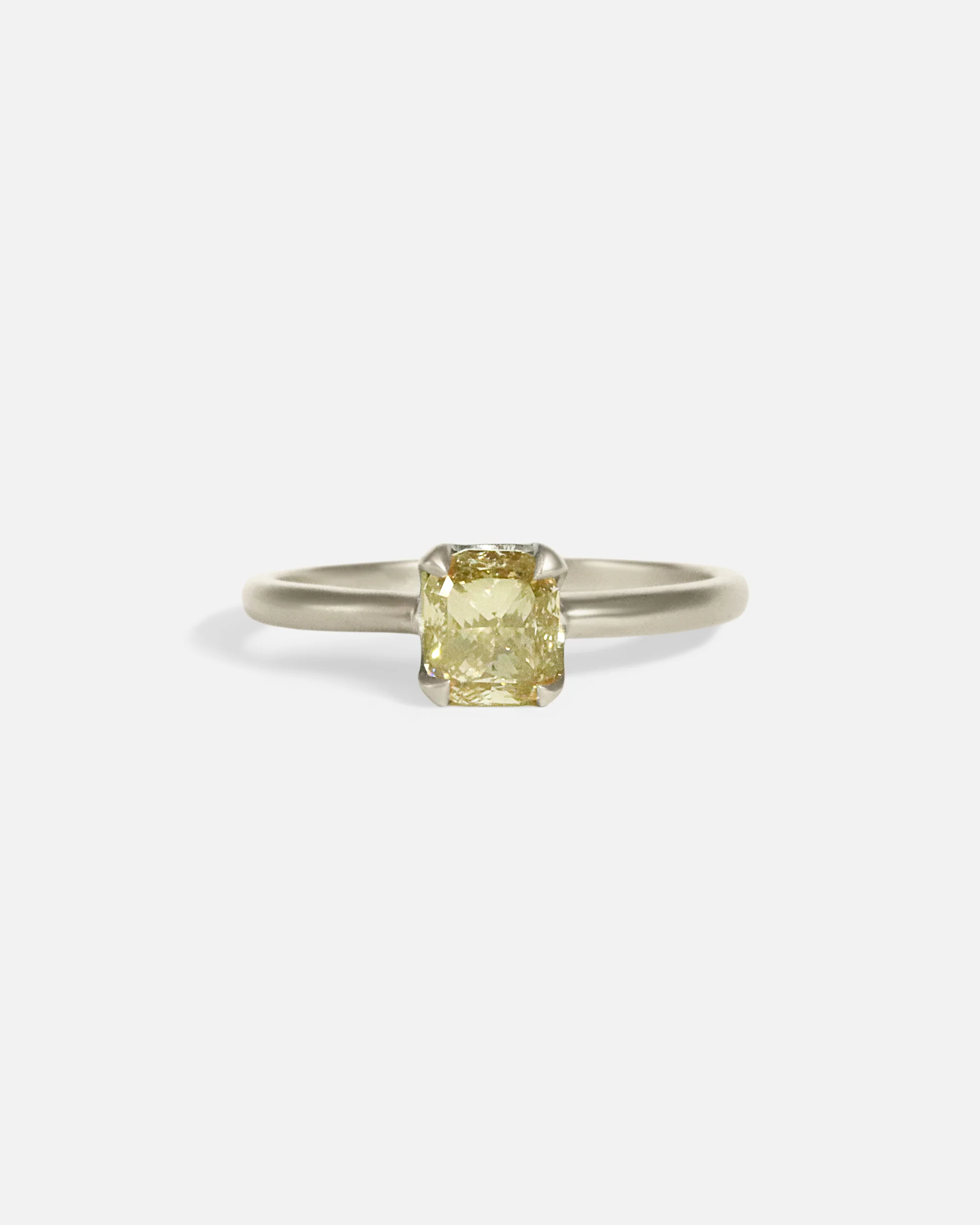 Beth / Champagne Cushion Cut Diamond Ring