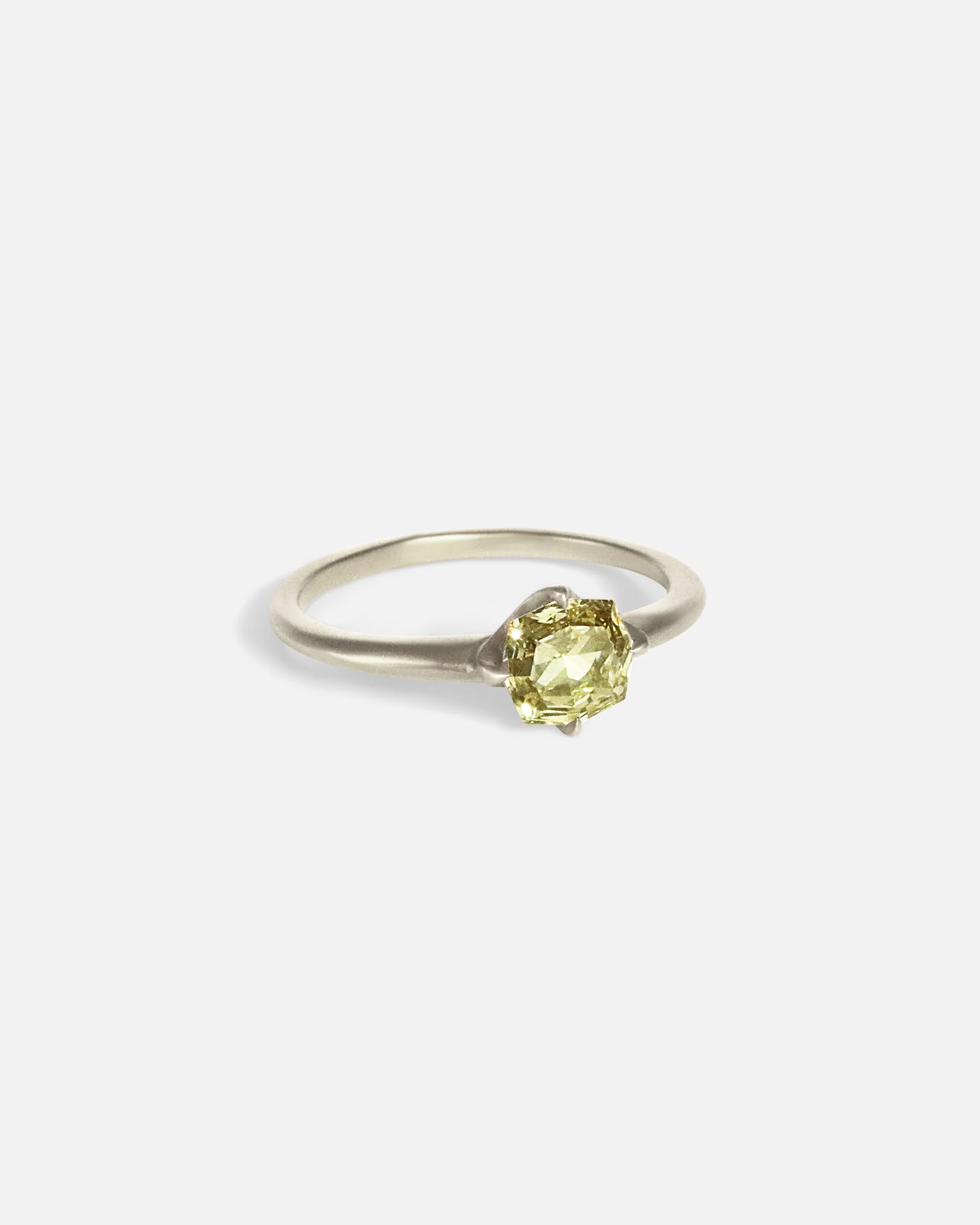 Beth / Champagne Cushion Cut Diamond Ring - Image 2