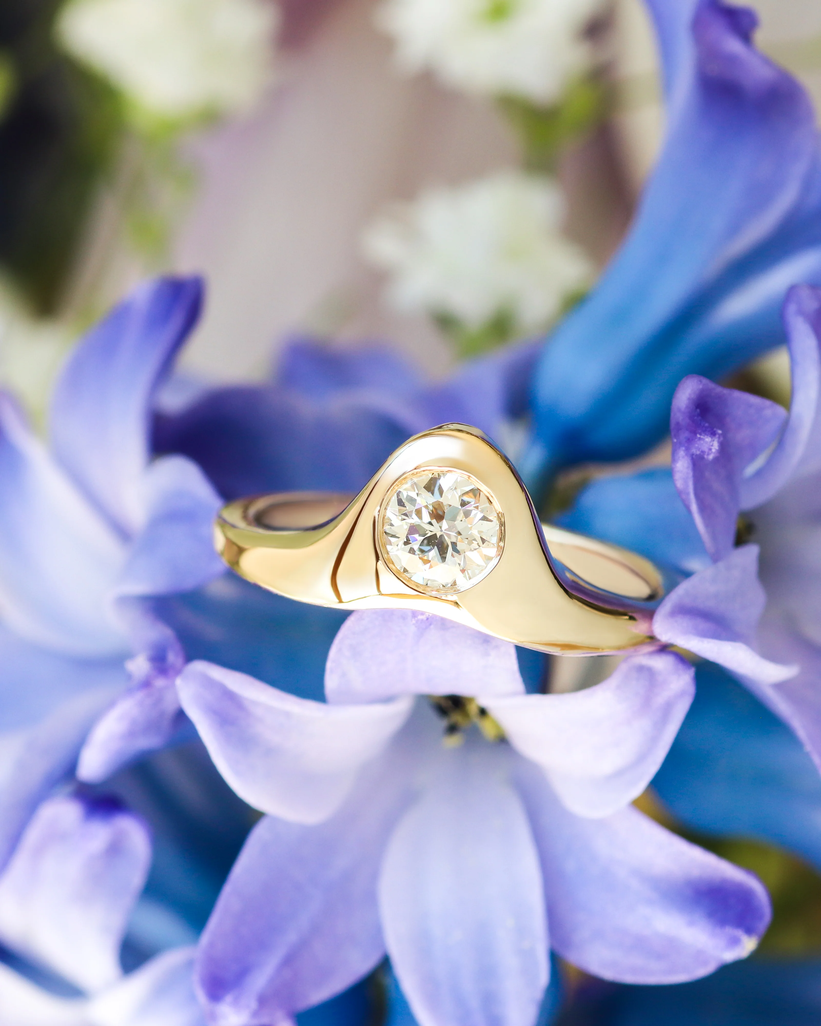 Bezel Set / Diamond Ring - Image 3