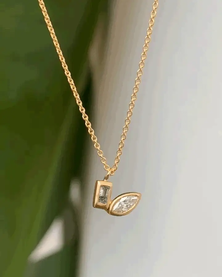 Bubble 14 / Colored Diamond Pendant - Image 3