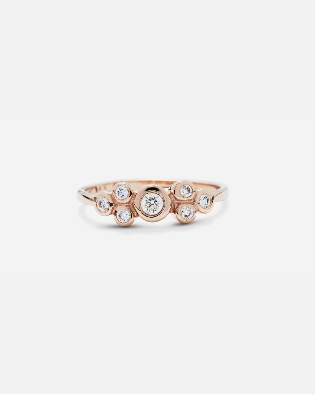 Bubble 2 / White Diamond Ring - Image 2