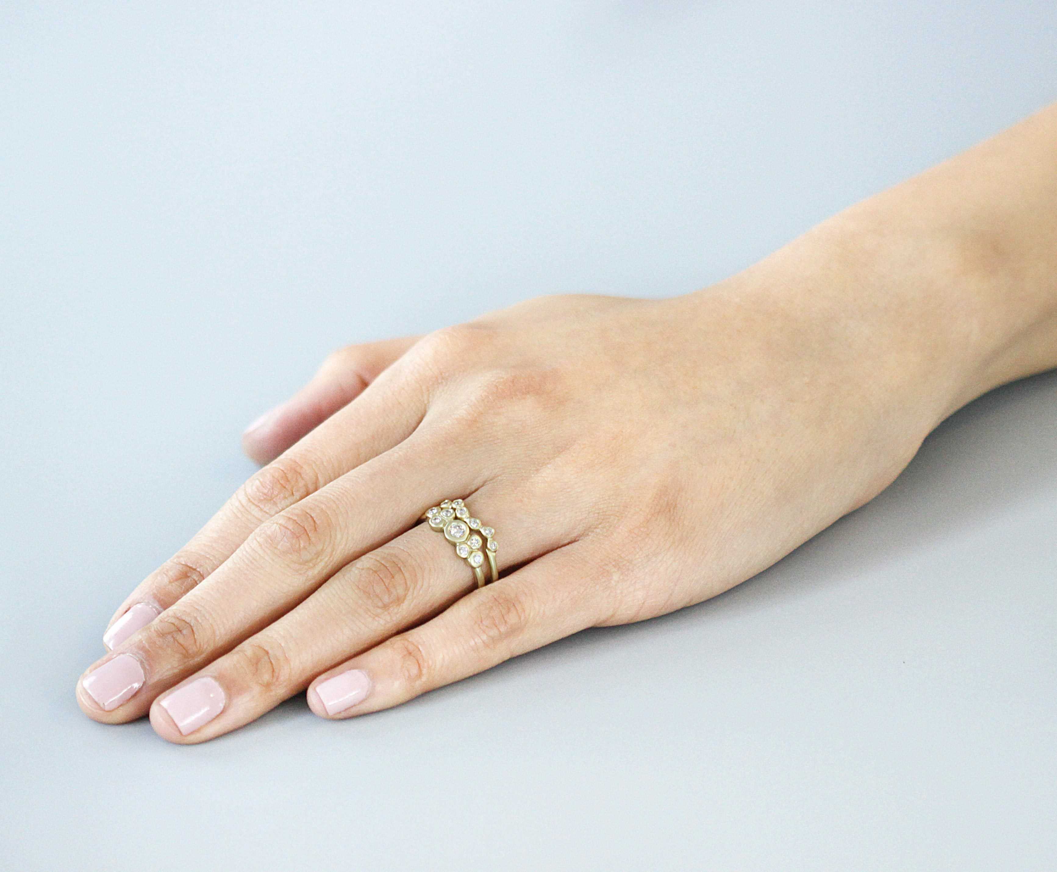 Bubble 2 / White Diamond Ring - Image 5