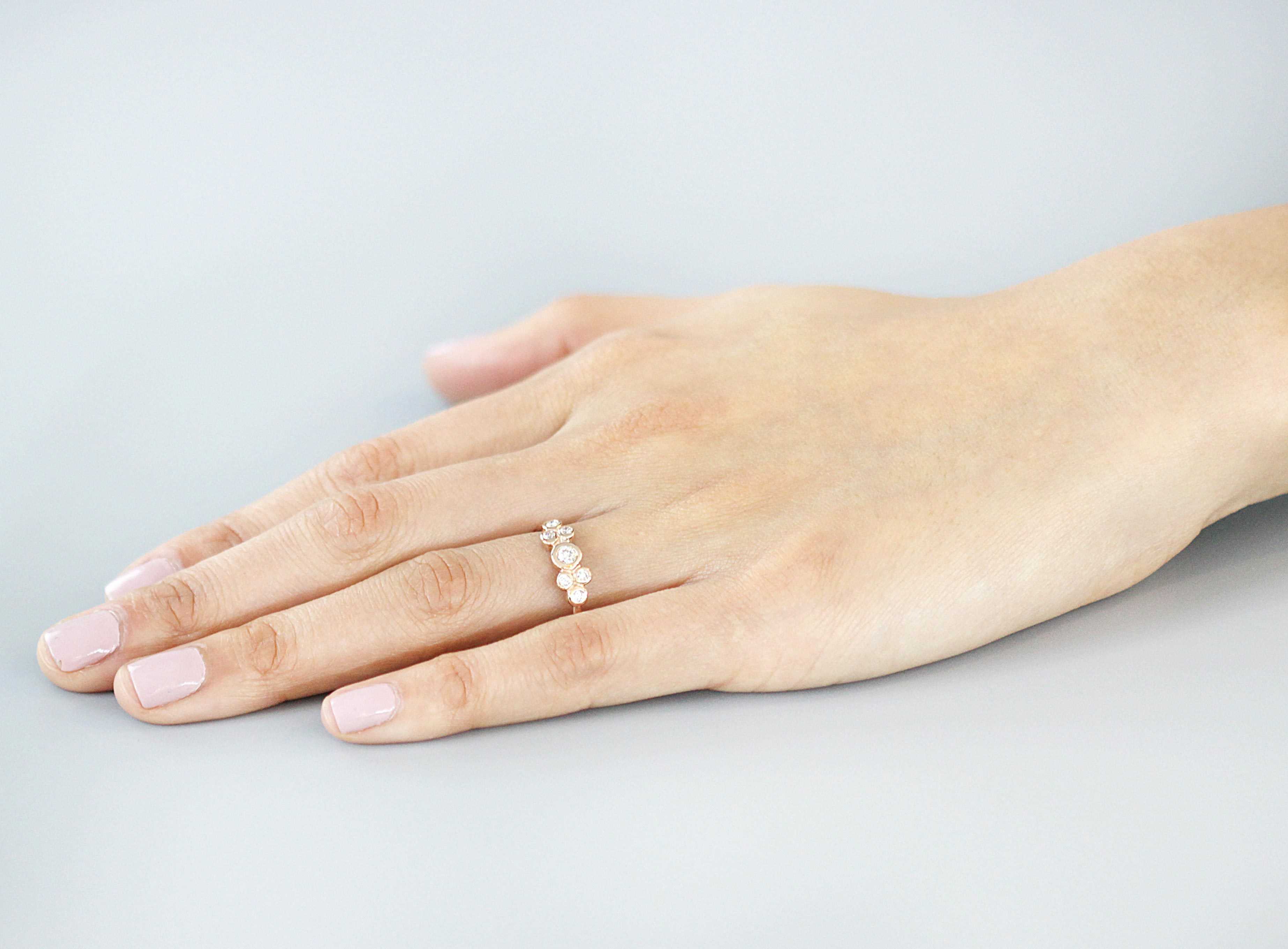 Bubble 2 / White Diamond Ring - Image 6