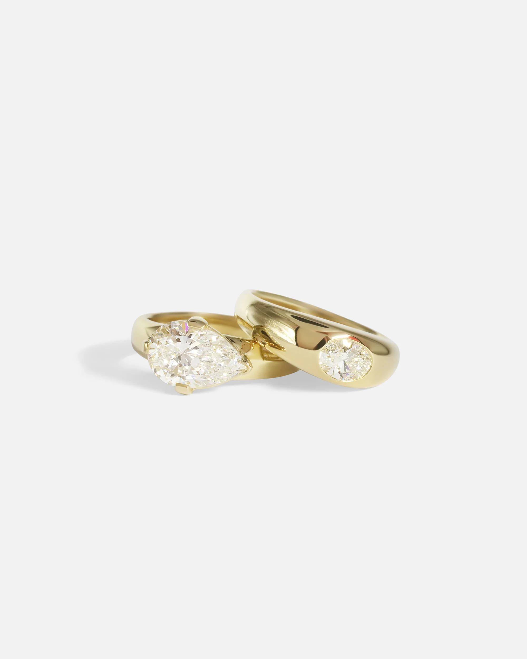 Comet / Pear Diamond Ring - Image 6