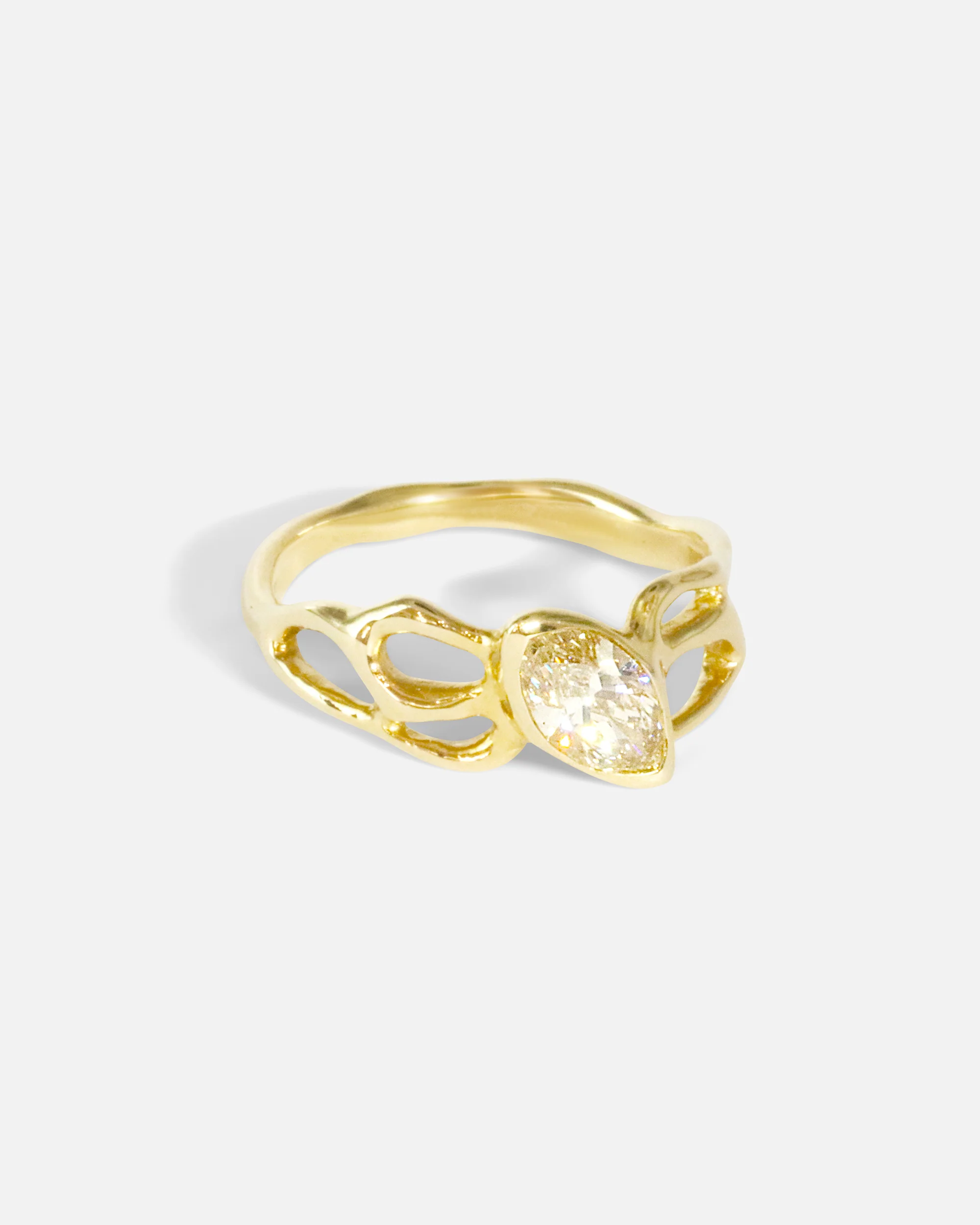 Dappled Summer / Marquise Diamond Ring - Image 2