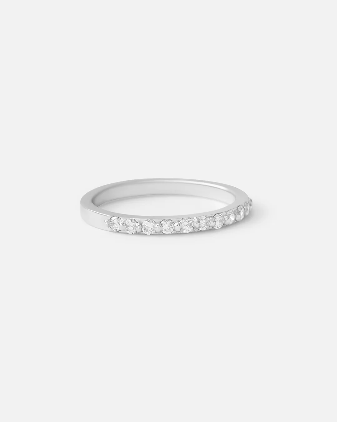 Dew 1.75mm / Round White Diamond Band - Image 4
