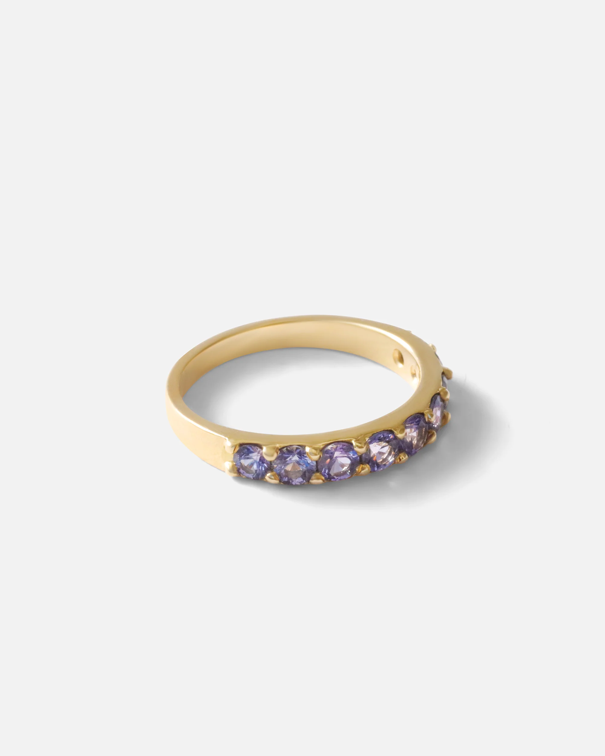 Dew / 3mm Purple Sapphire Band - Image 3