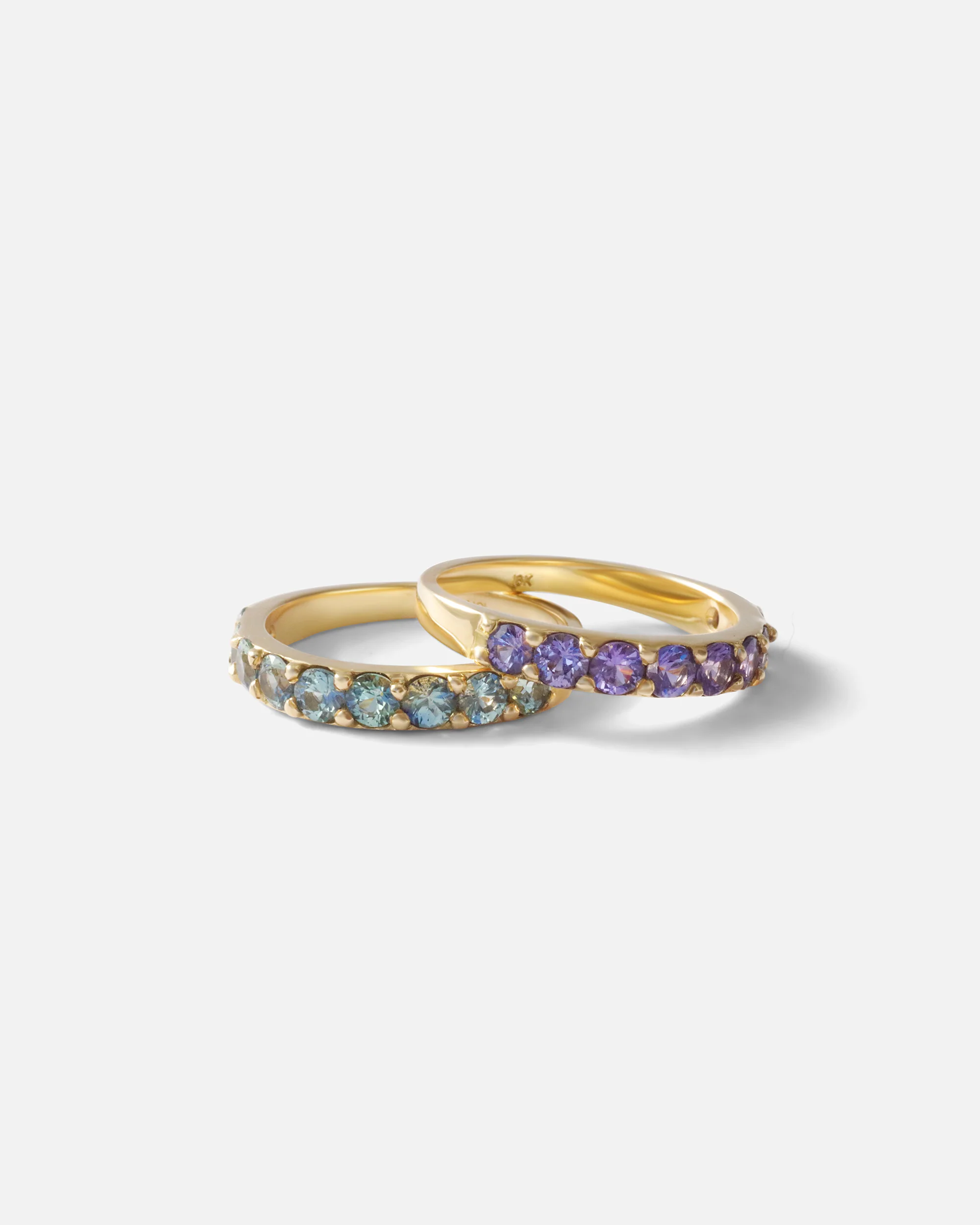 Dew / 3mm Purple Sapphire Band - Image 5