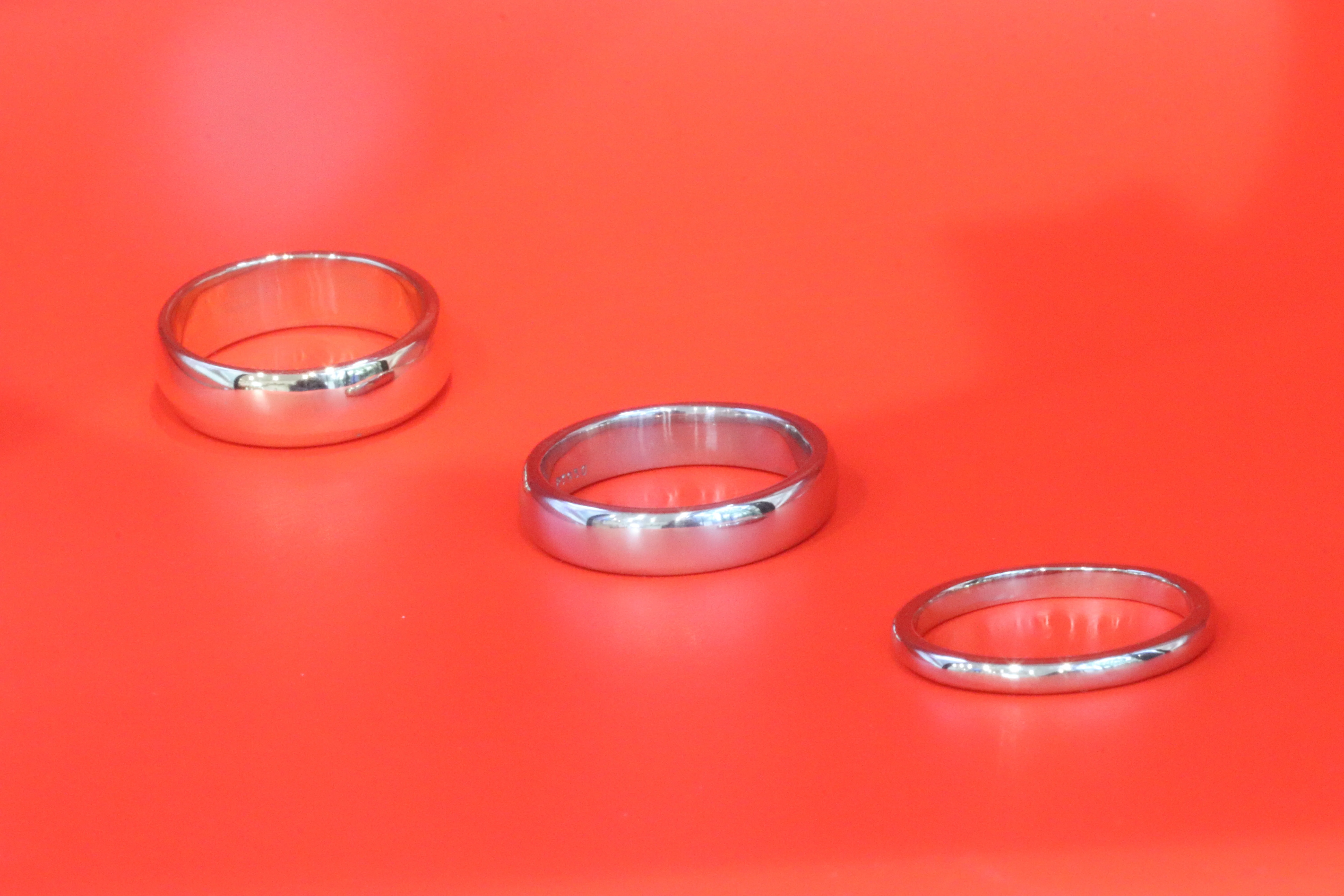 Dome Band / 2mm in Rose Gold - Image 5