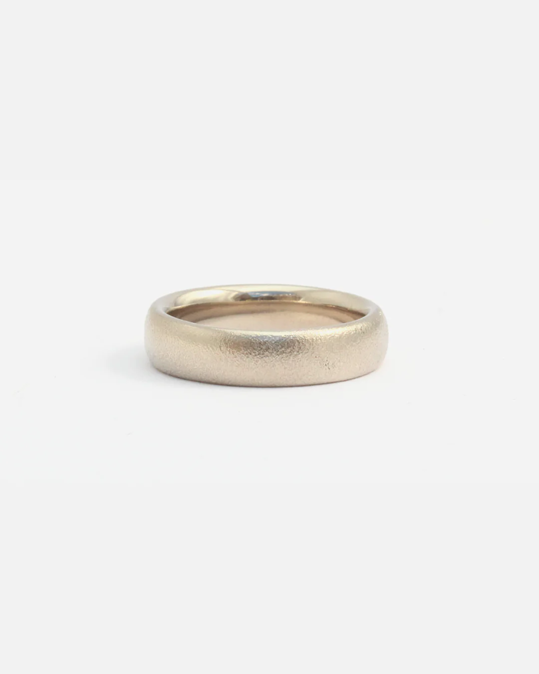 Dome Band / 6mm in 14k Grey Gold