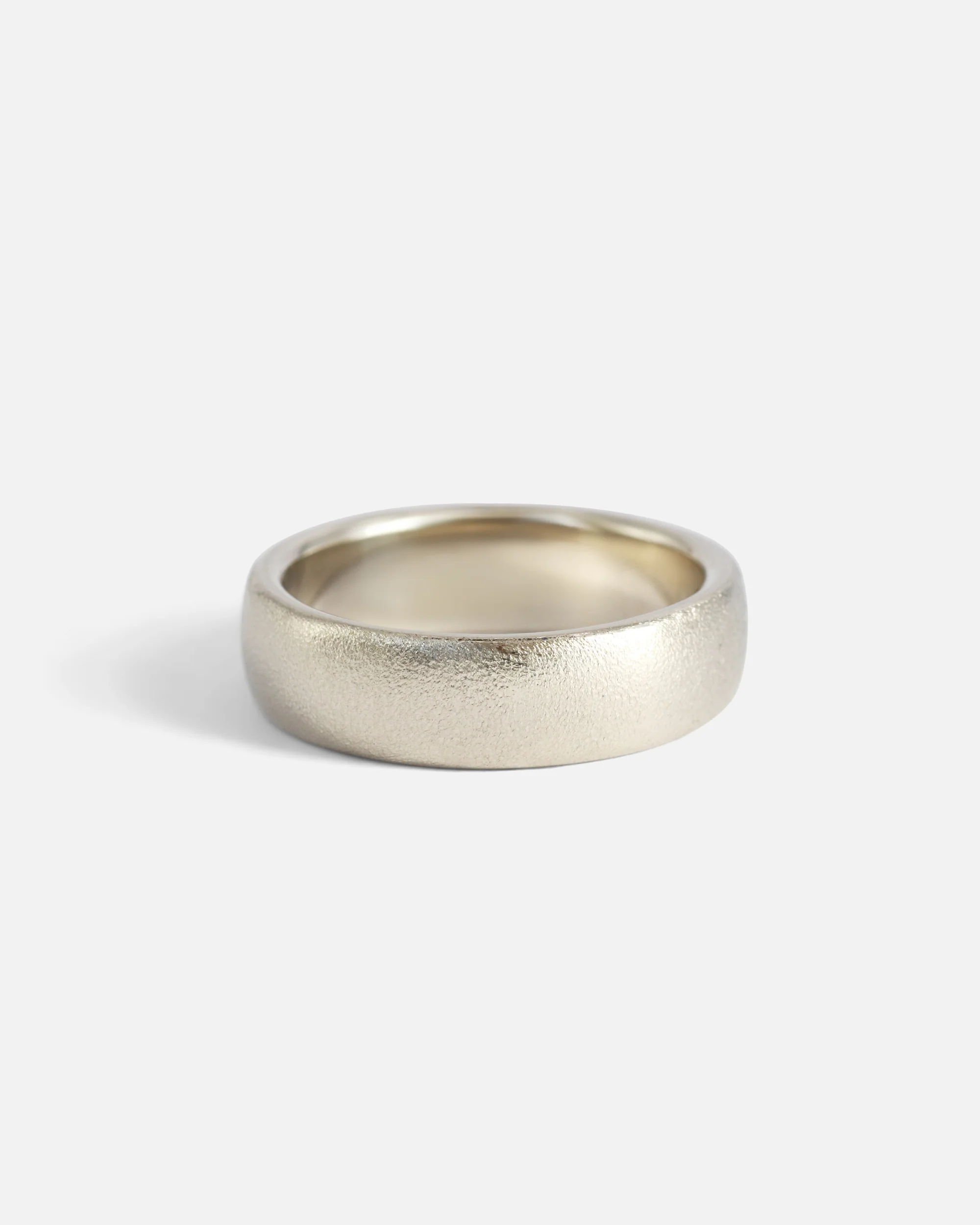 Dome Band / 6mm in 14k Grey Gold - Image 2