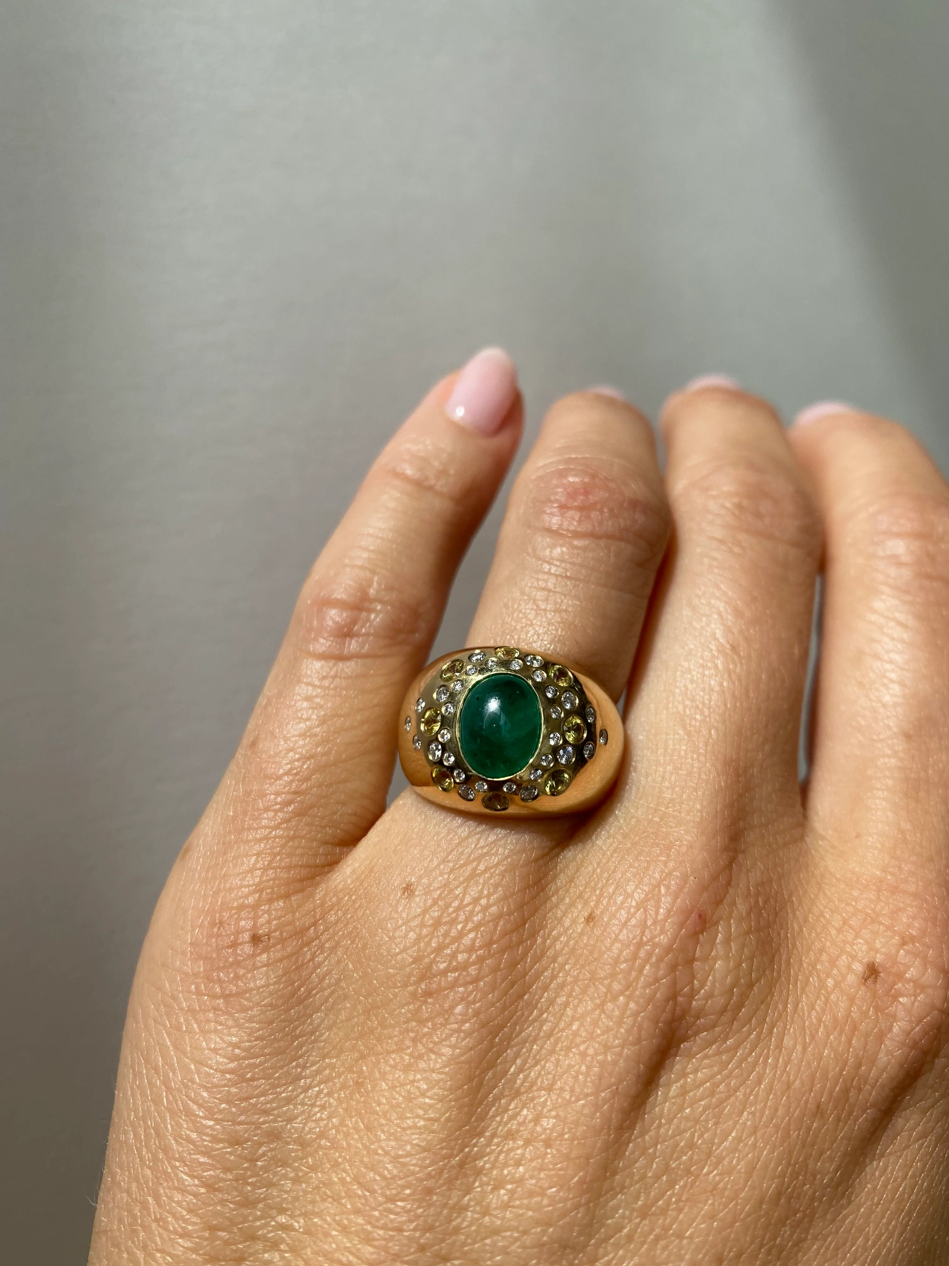 Dome / Emerald Ring - Image 3