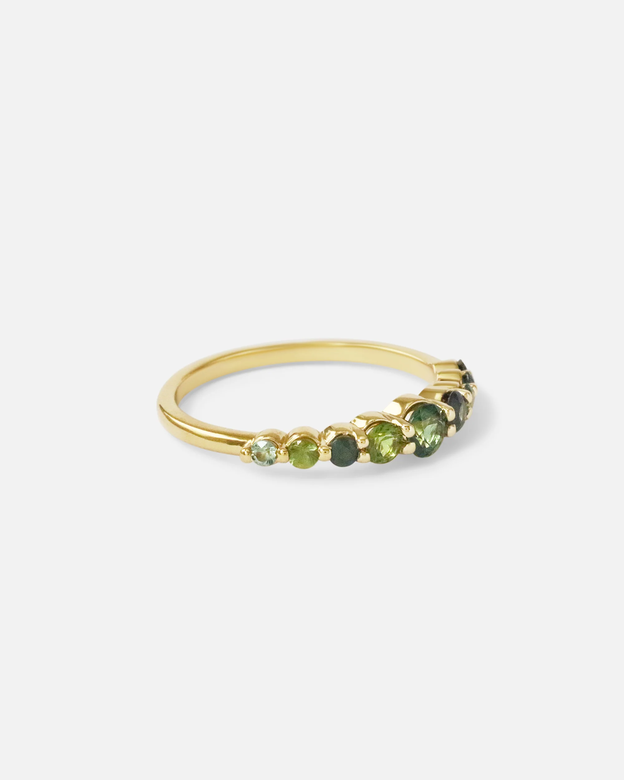 Edie / Round Sapphire Ring - Image 2