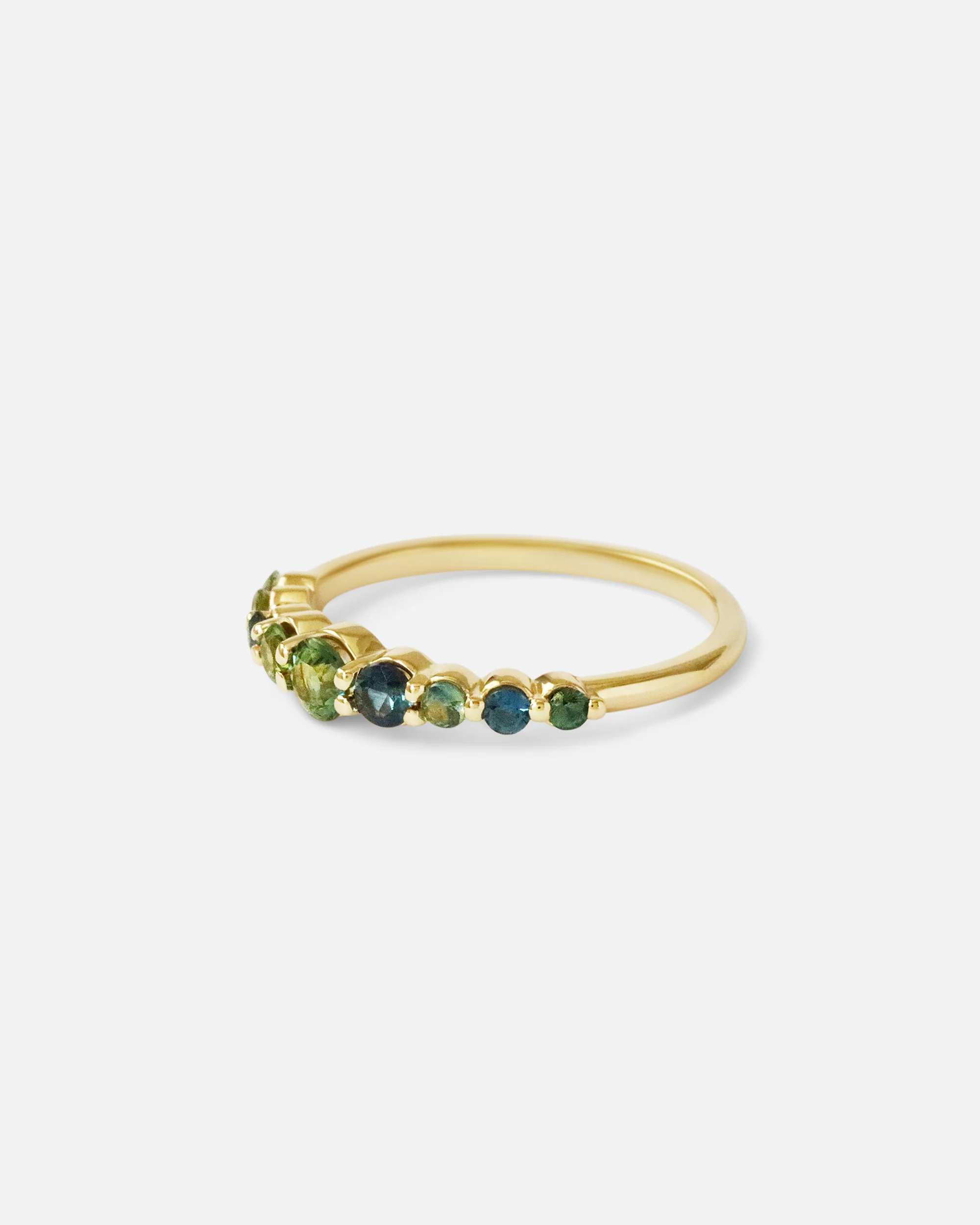 Edie / Round Sapphire Ring - Image 3