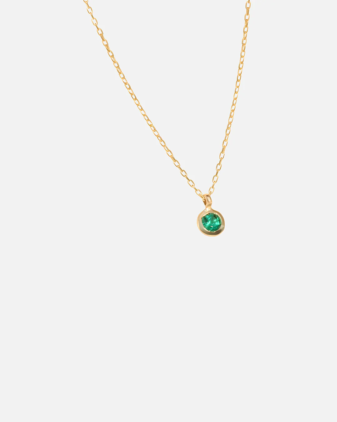 Emerald Round Pendant - Image 2