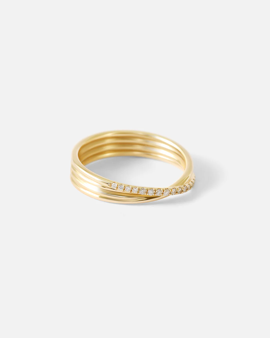 Farfalle / Pave Diamond Band - Image 2
