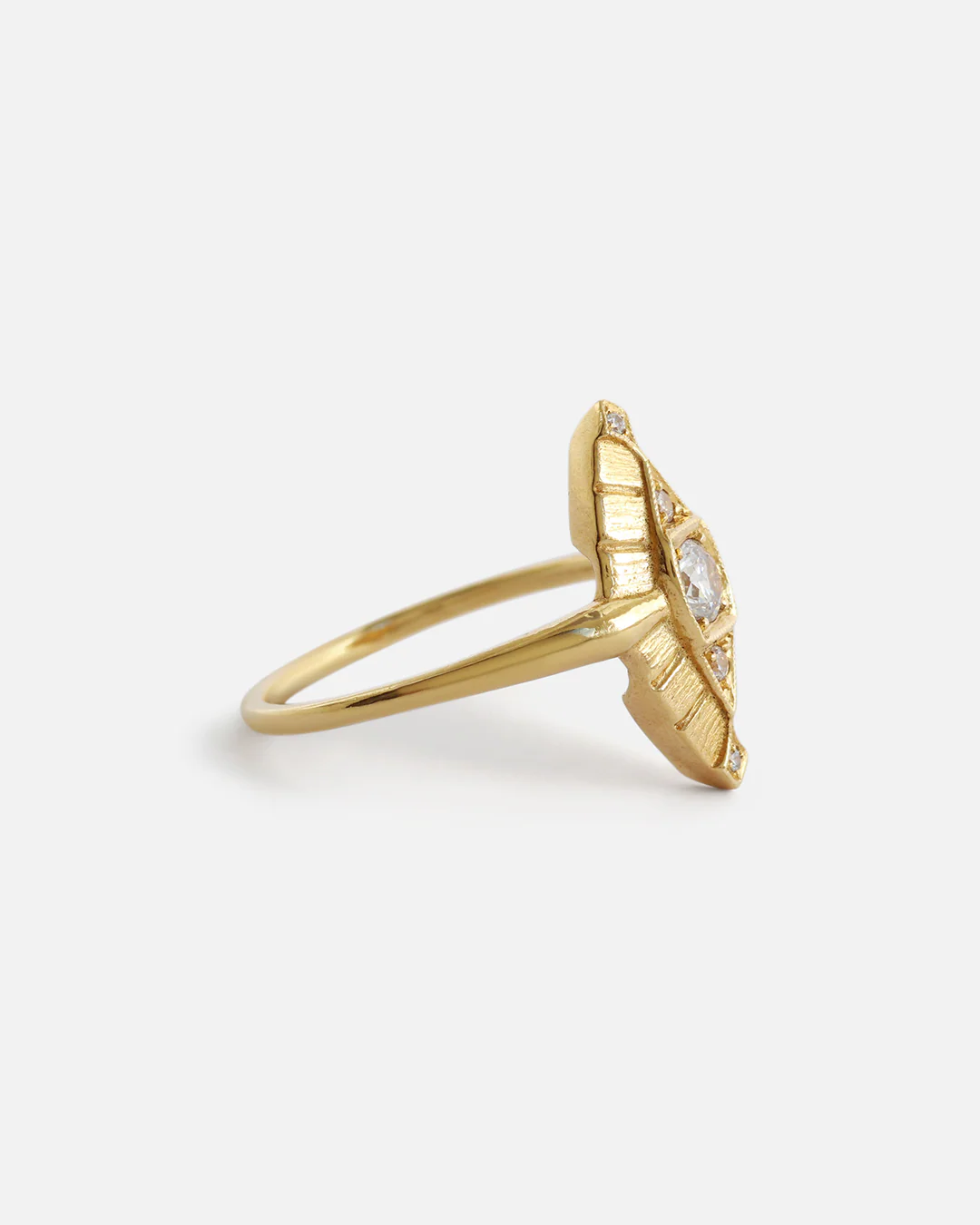 Flapper Ring / White Diamonds - Image 2