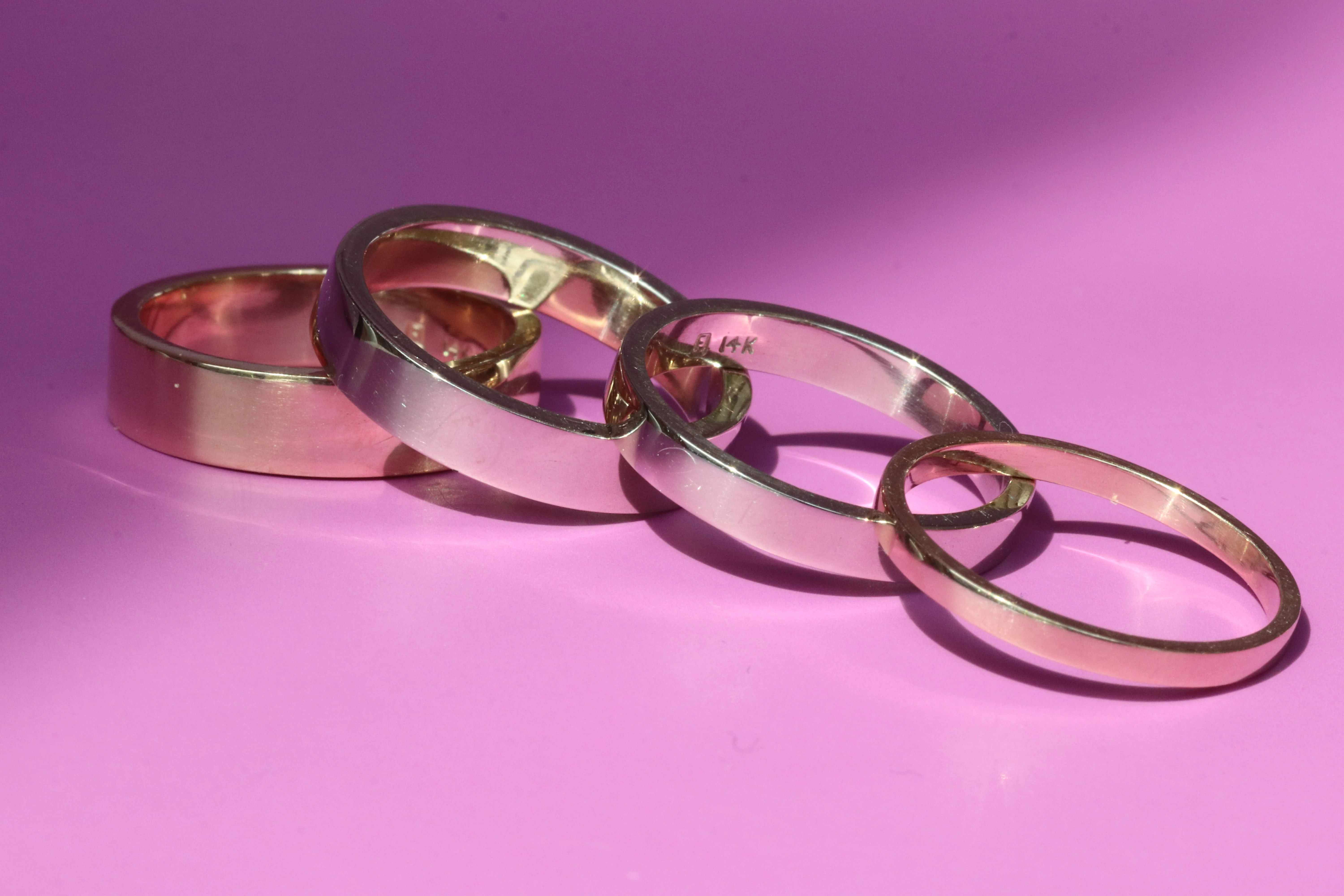 Flat Band / 2mm in Platinum - Image 3