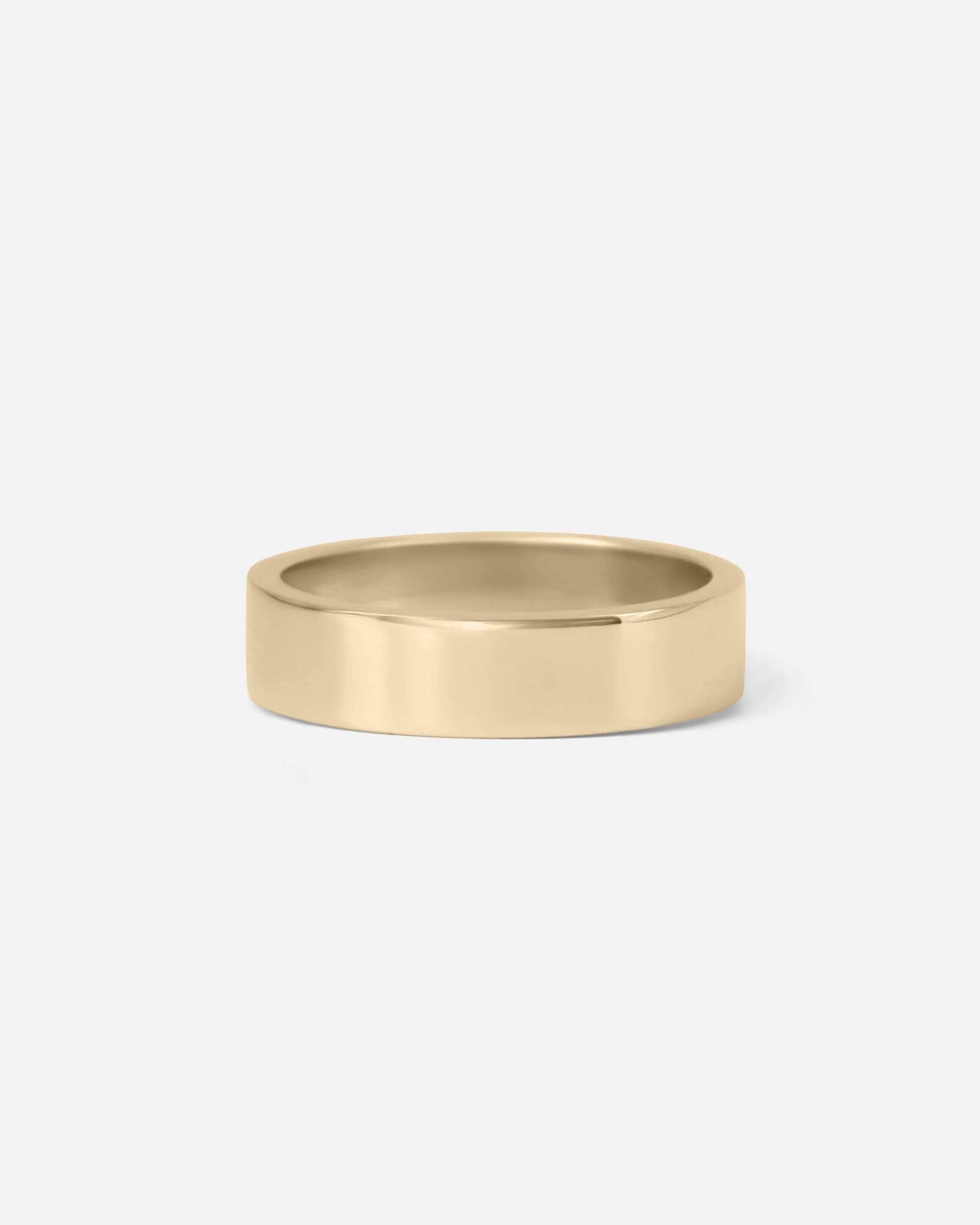 Flat Band / 5.5mm in White Gold - Image 3
