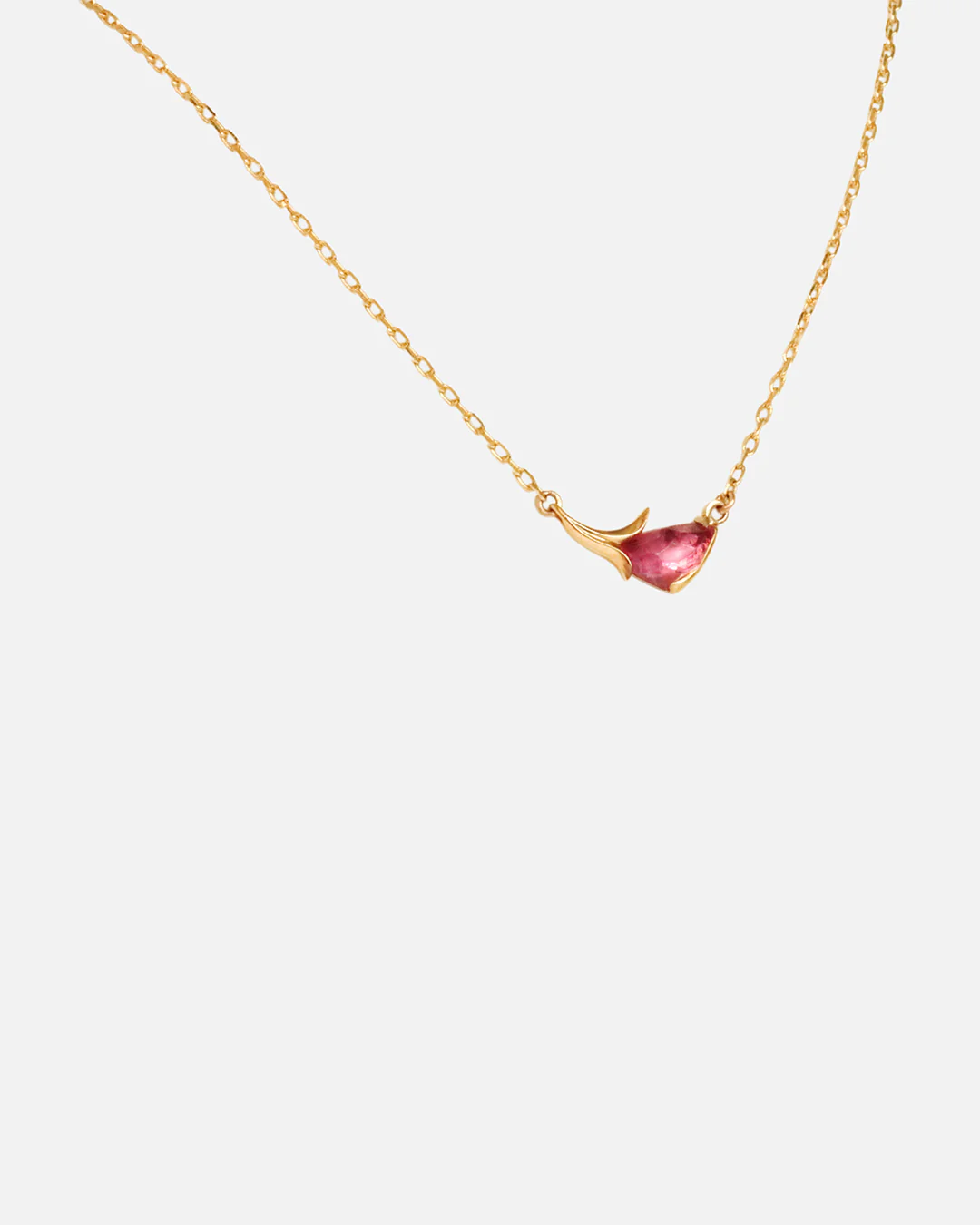 Fragment Necklace / Pink Tourmaline - Image 3