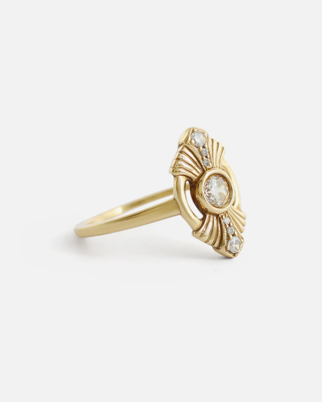 Gatsby Ring / White Diamonds - Image 2