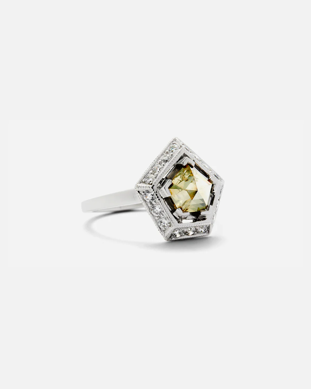 Geo Halo Ring / 1.22ct - Image 3