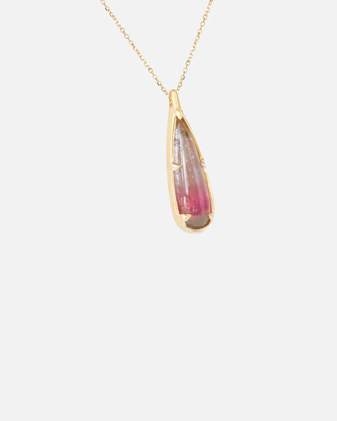 Light Pear Watermelon Tourmaline / Pendant - Image 2