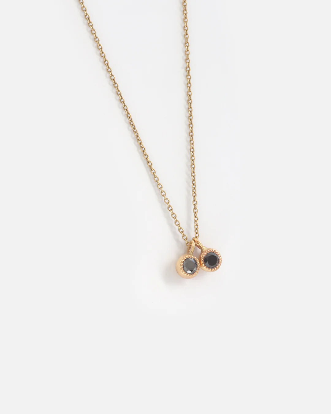 Melee 10 / Double Black Diamonds Pendant - Image 3