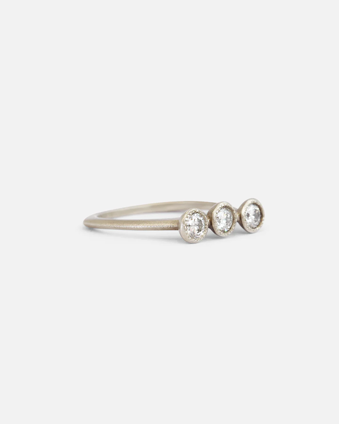 Melee 9 Large / White Diamond Ring - Image 2
