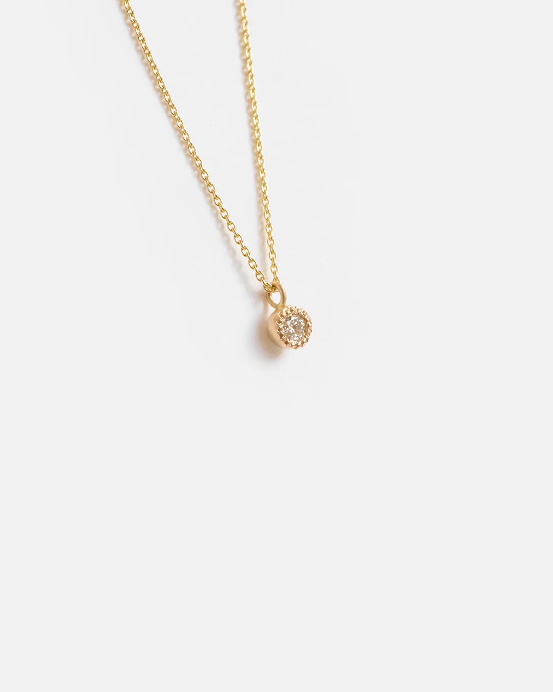 Melee Ball / White Diamond Pendant - Image 3