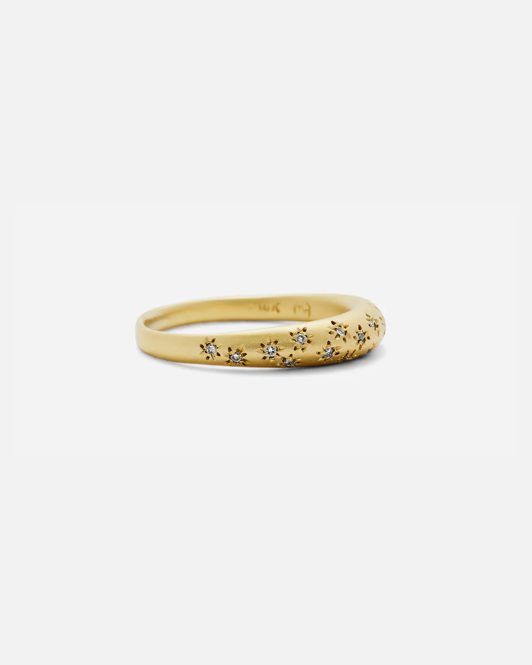 Moon Band / Seventeen Star Set Diamonds - Image 3