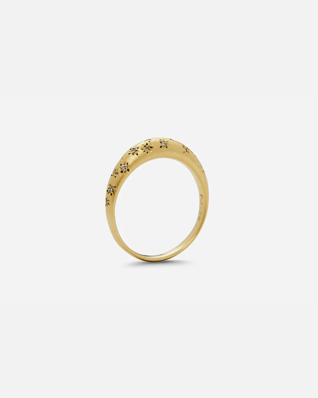 Moon Band / Seventeen Star Set Diamonds - Image 4