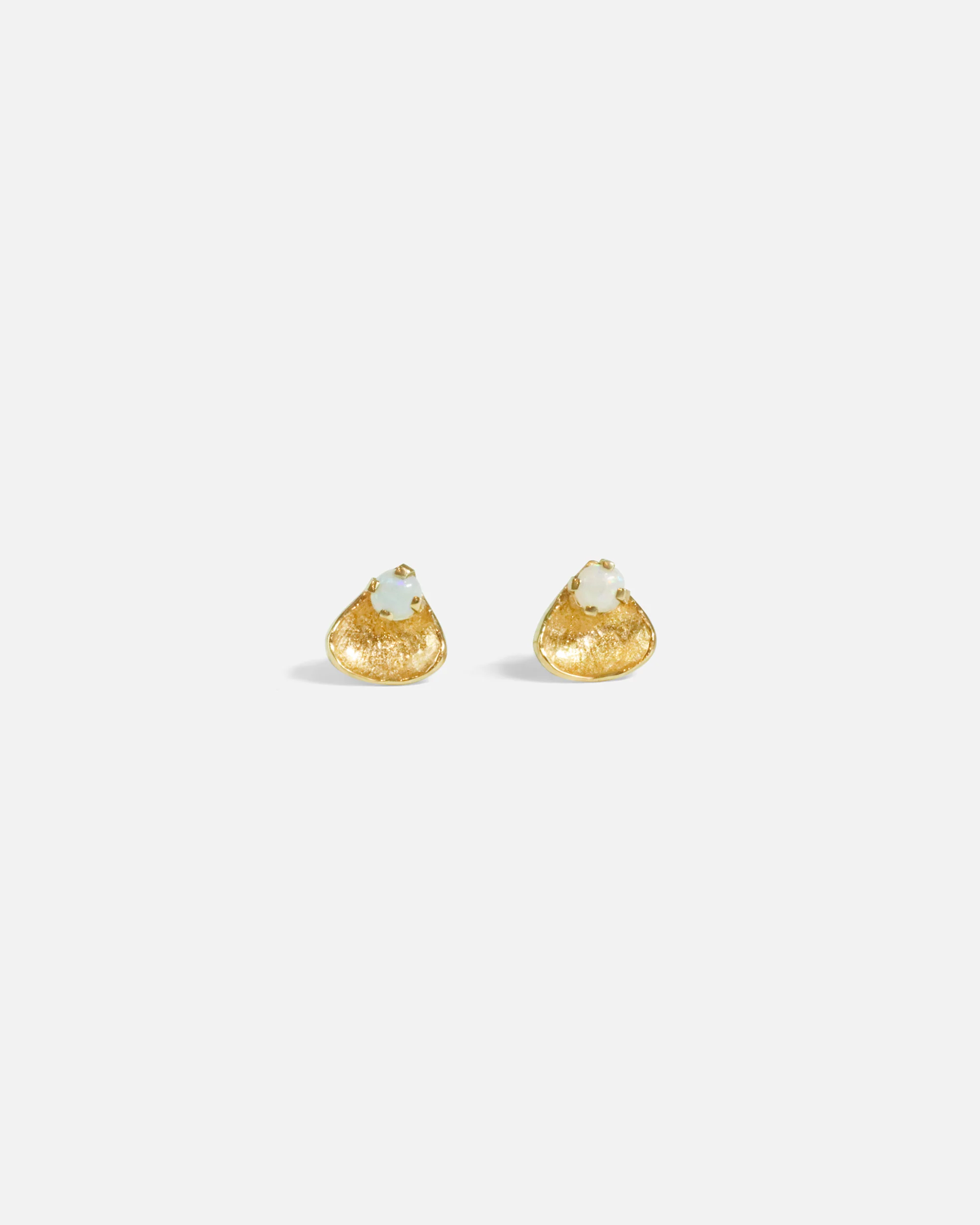 Opal Petal Studs