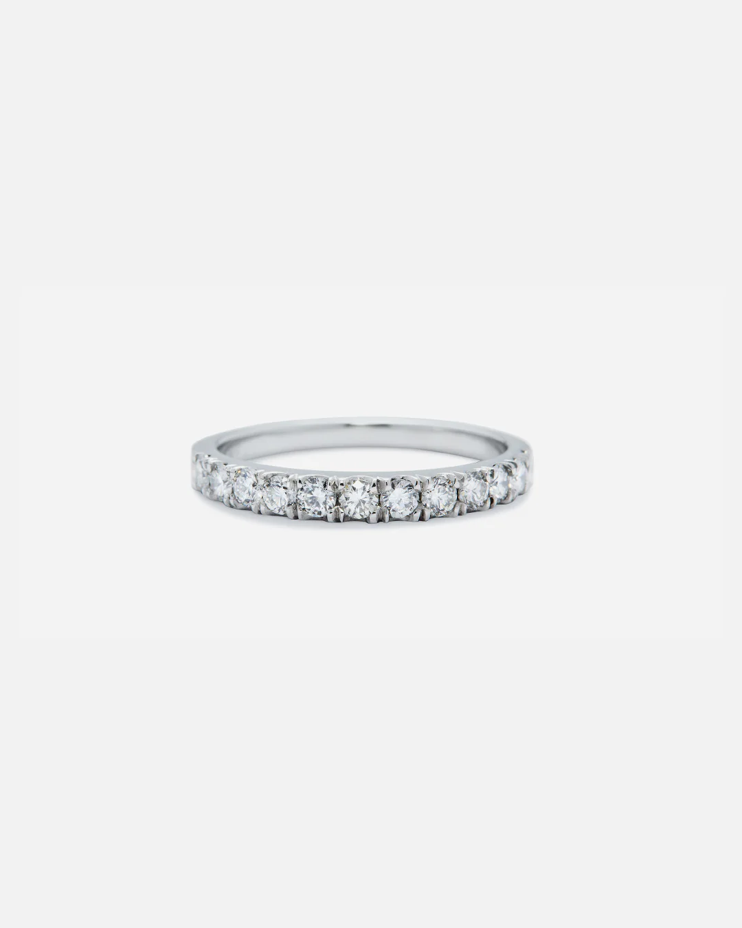 Orbit Band / Standard Pave 12 White Diamonds