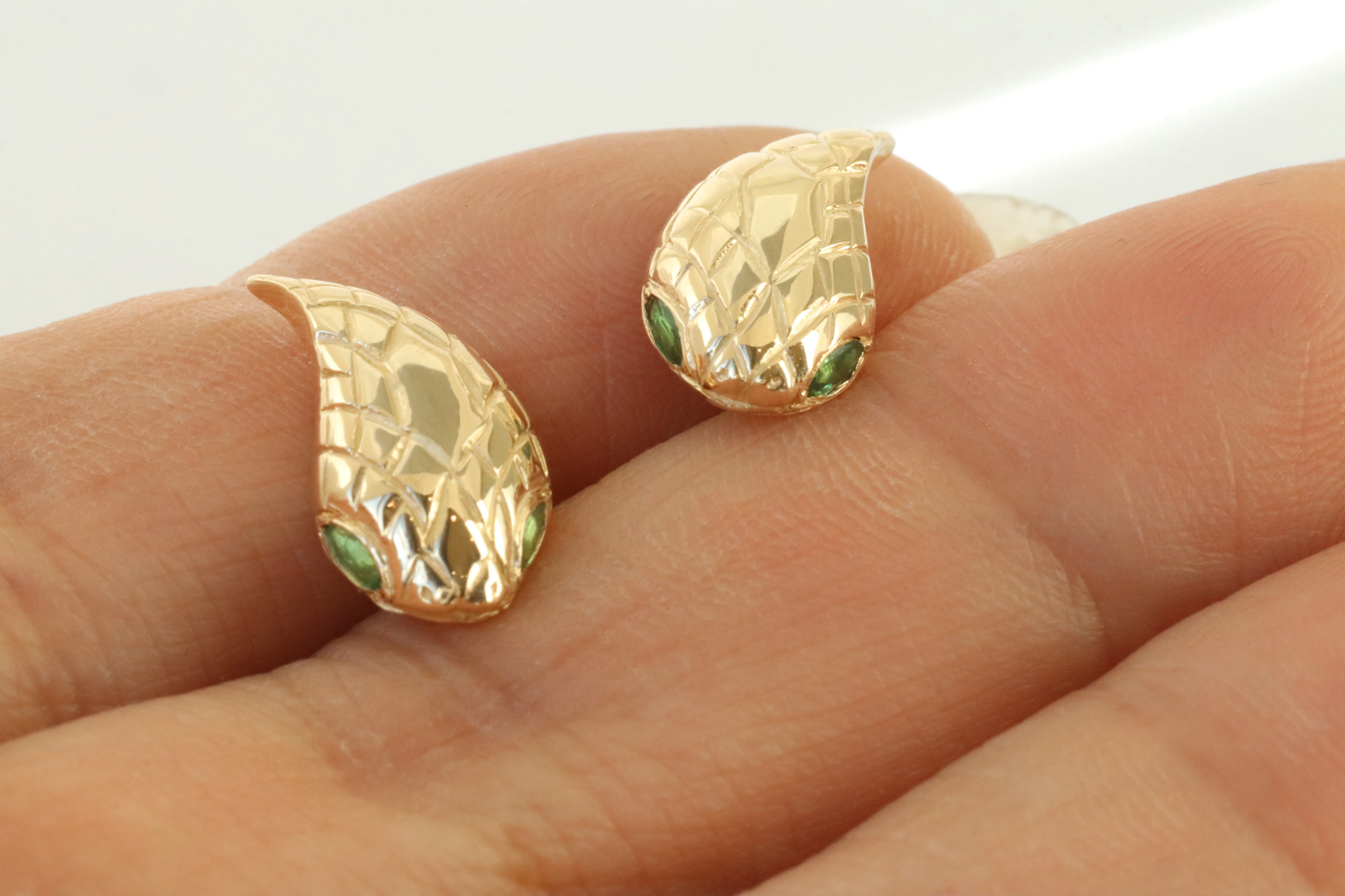 Ornata Ophidia Stud Earrings - Image 4