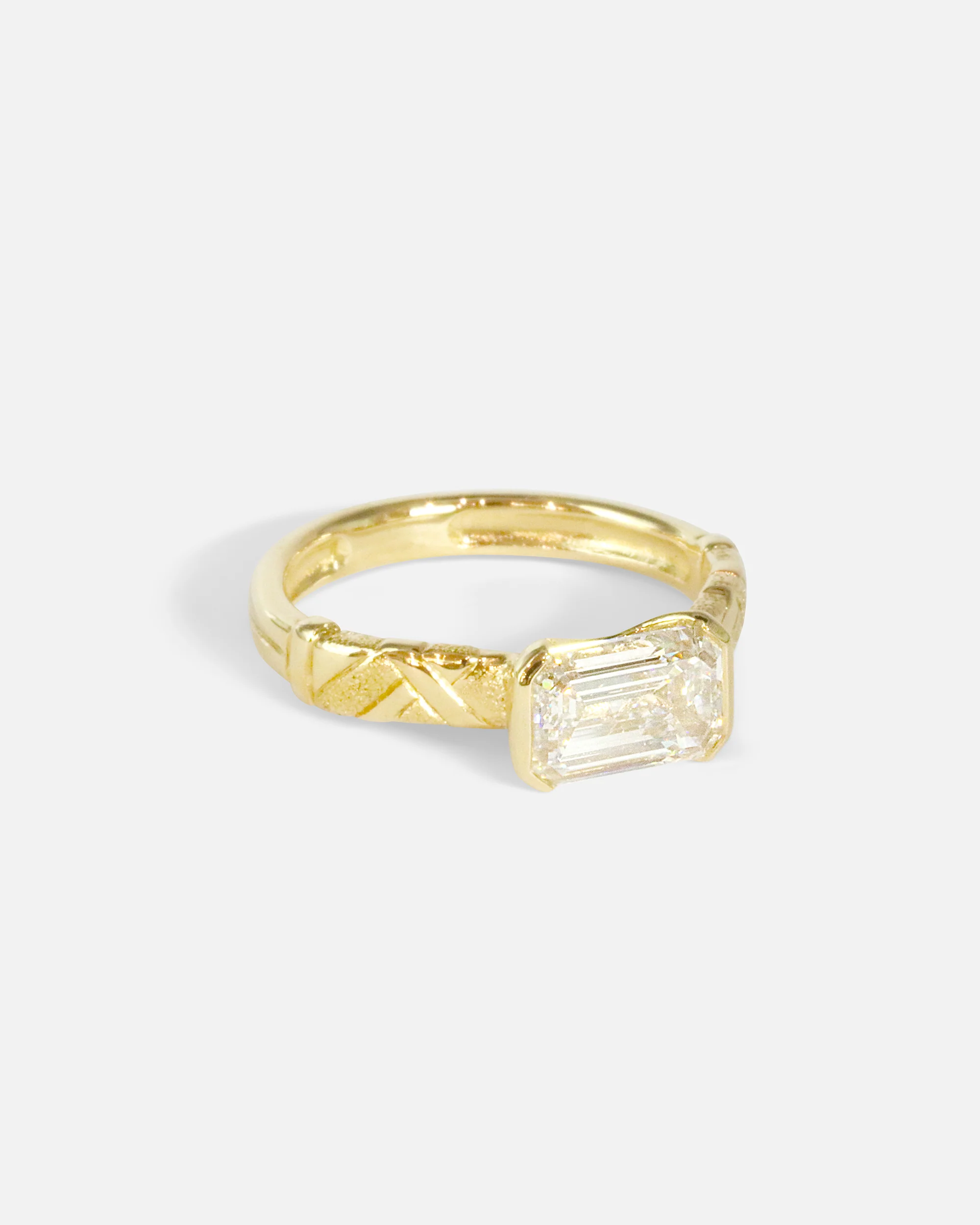 Paths / Emerald Cut Ring - Image 2