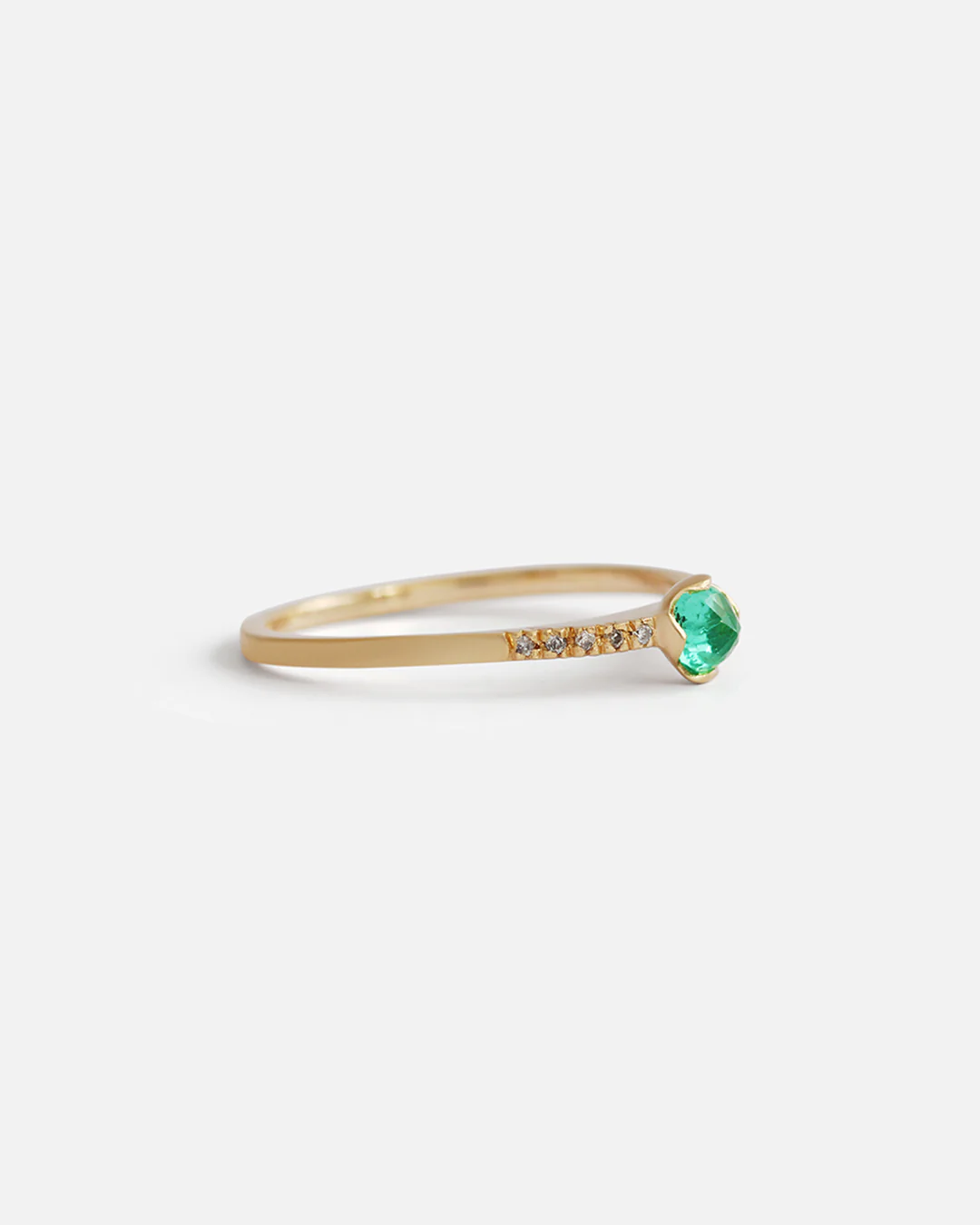 Pave / 3mm Emerald - Image 2