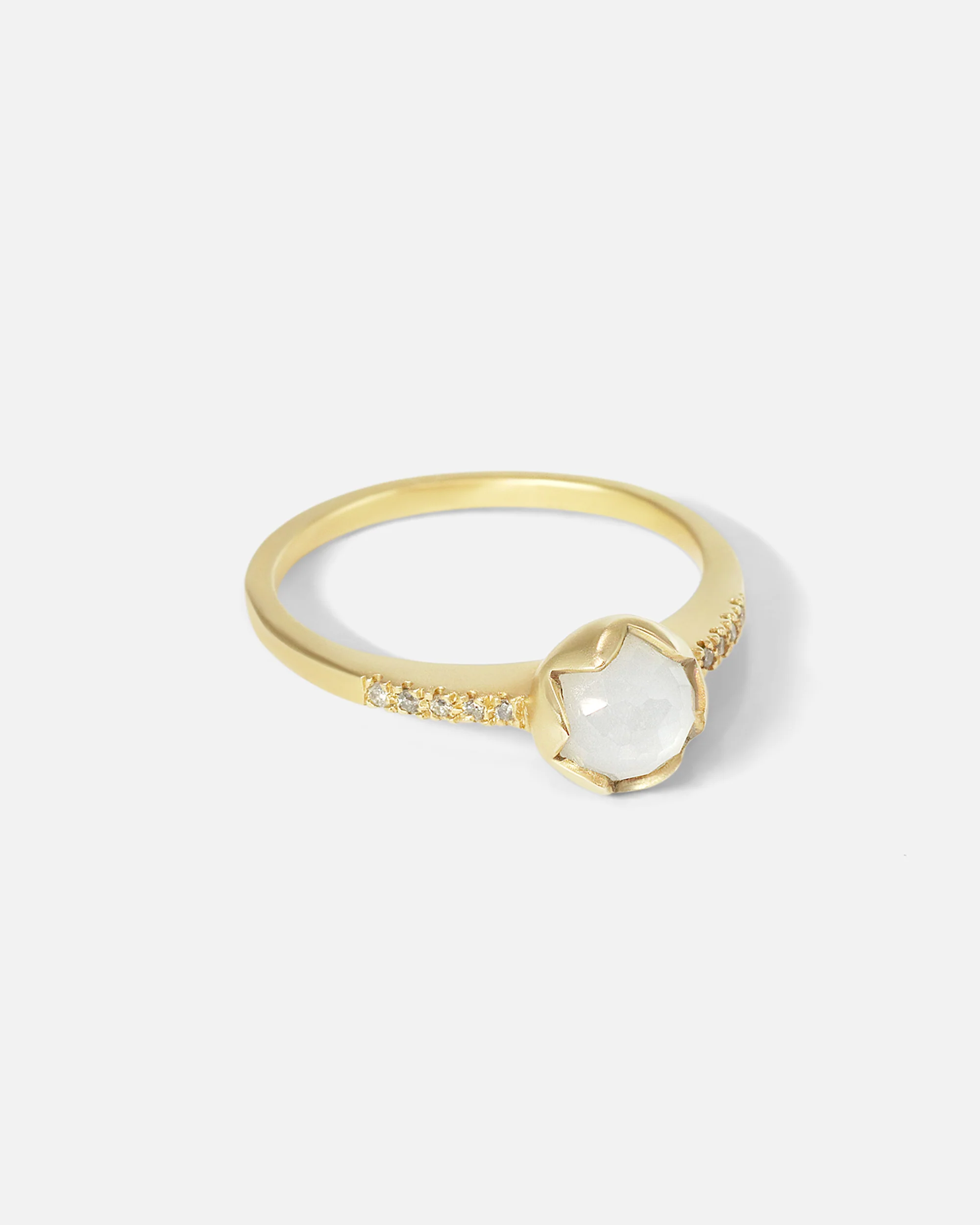 Pave 6mm / Milky Moonstone - Image 2