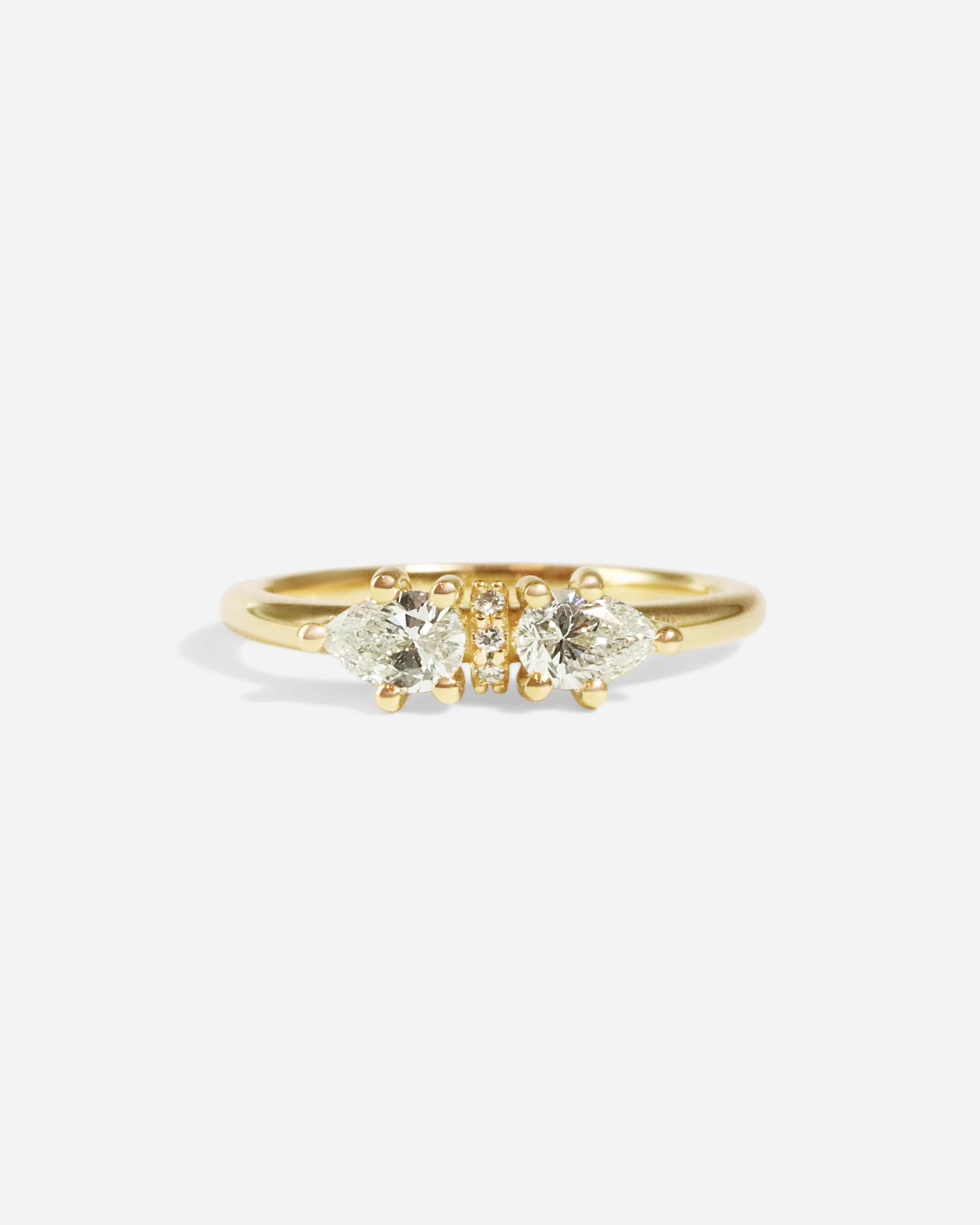 Pear Cut Diamond Ring