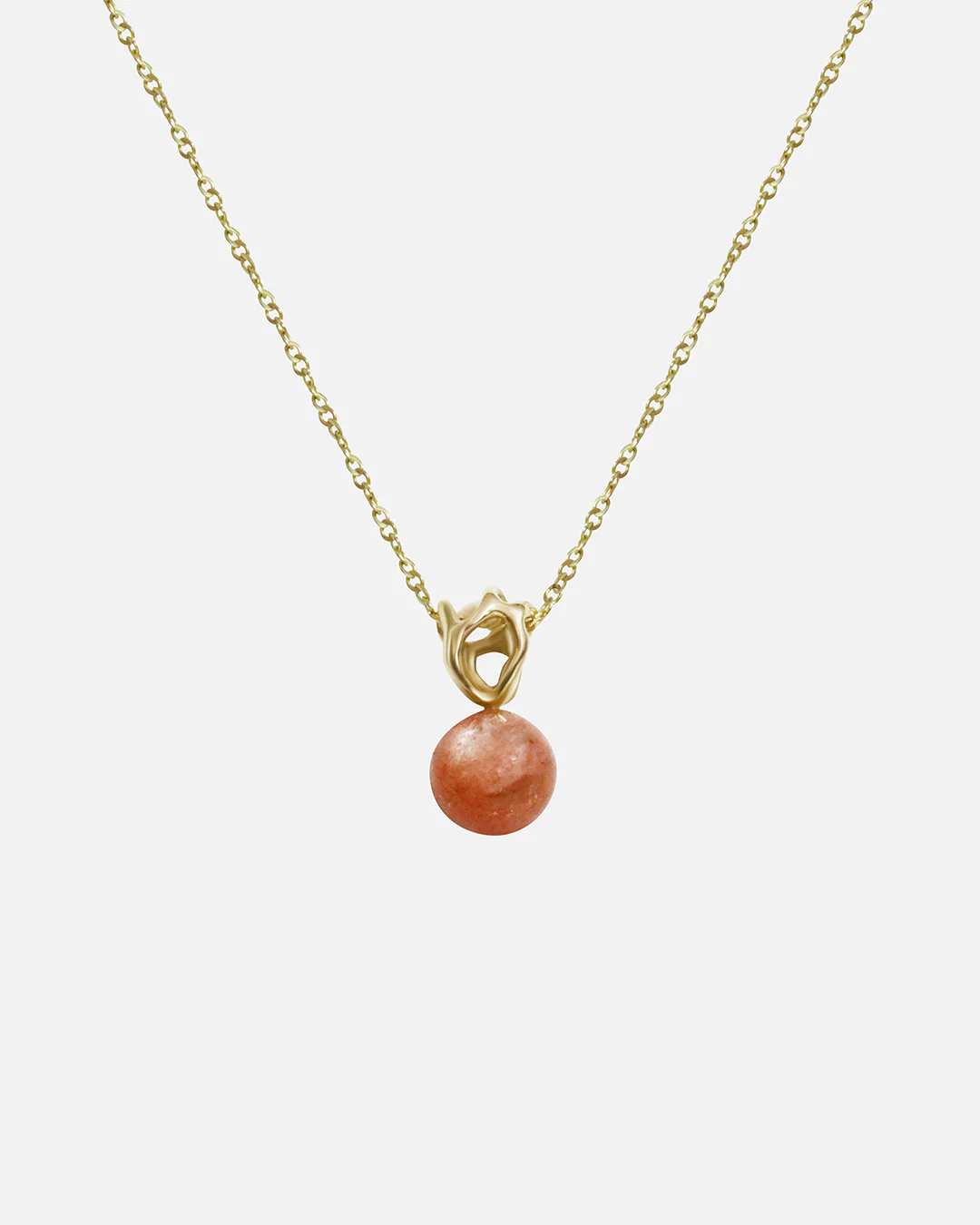 Reflections Pendant / Orange Sunstone