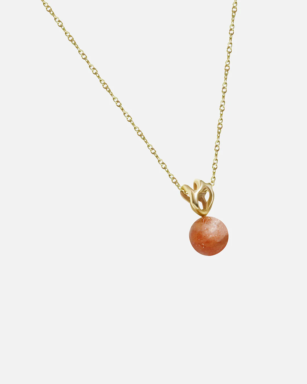 Reflections Pendant / Orange Sunstone - Image 2