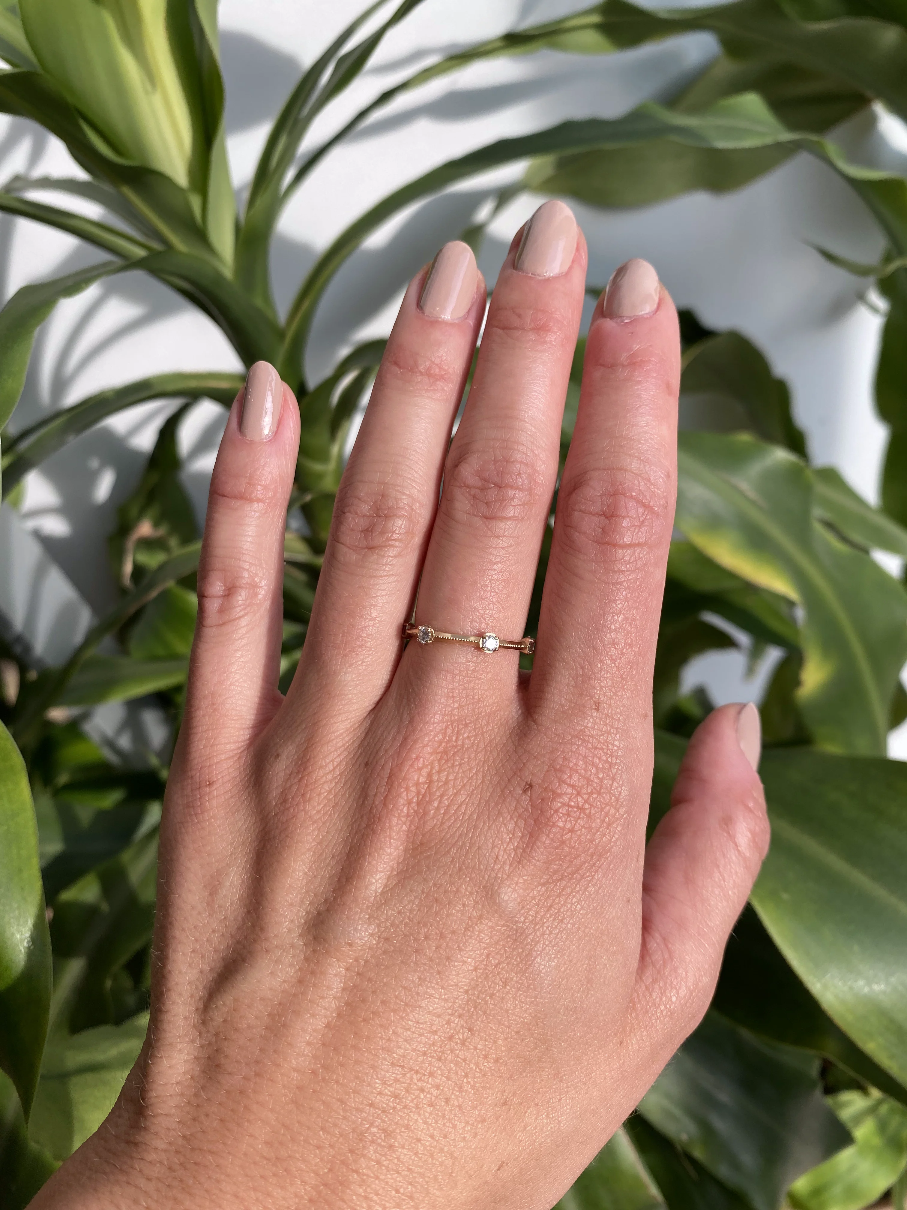 Romantic Array / Linear Diamond Band - Image 4