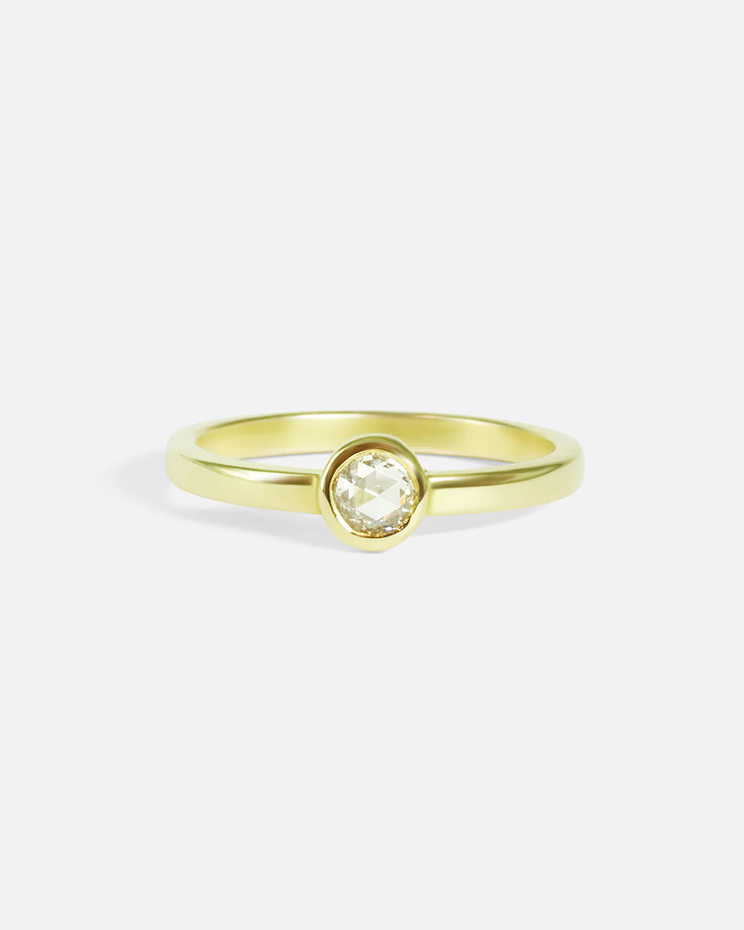 Rose Cut Diamond Ring