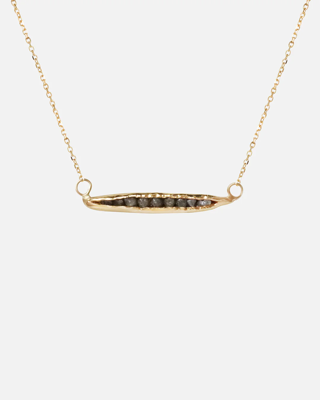 Rough Grey Diamond Pendant - Image 3