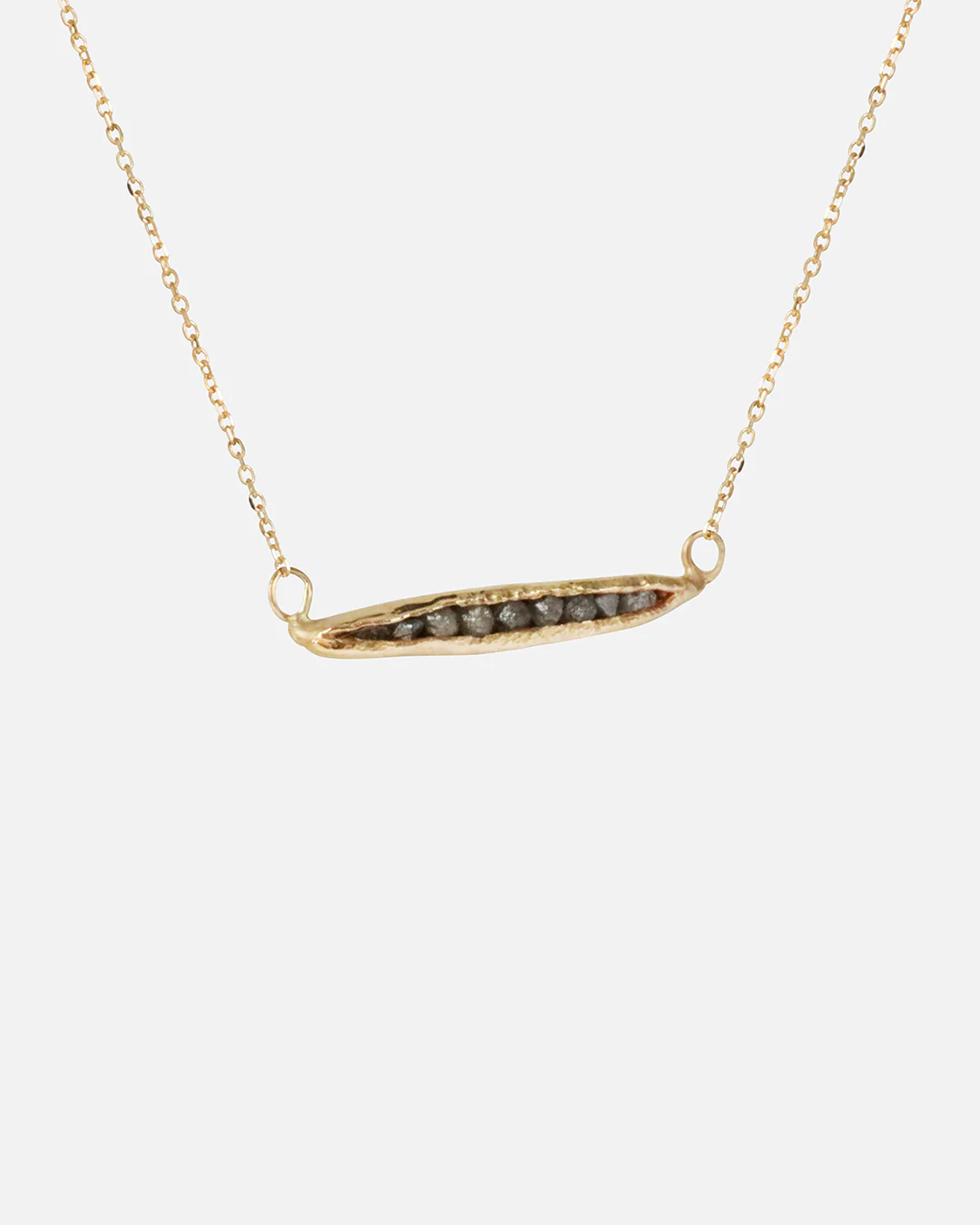 Rough Grey Diamond Pendant - Image 4