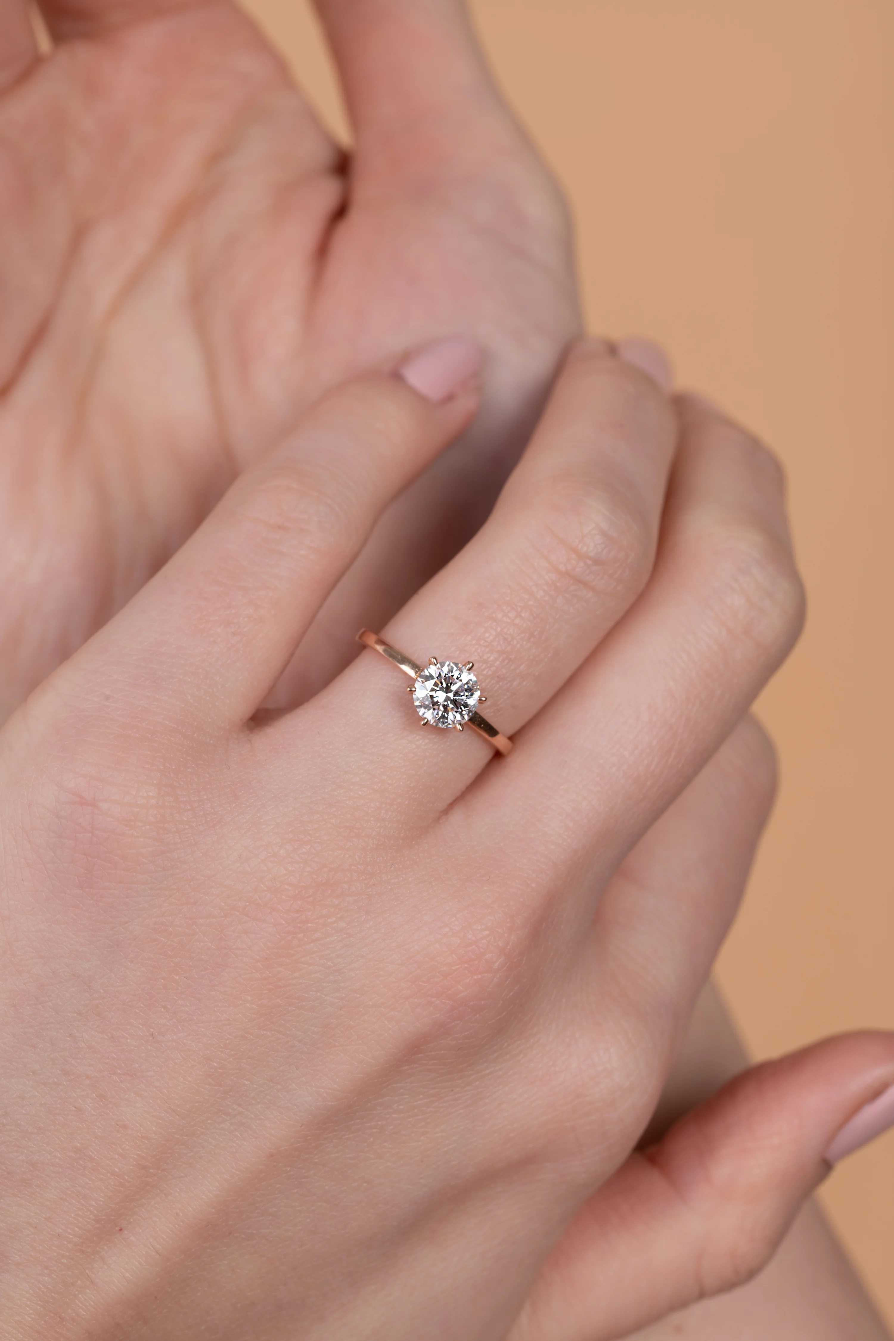 Wei / 6-Prong White Round - Image 3