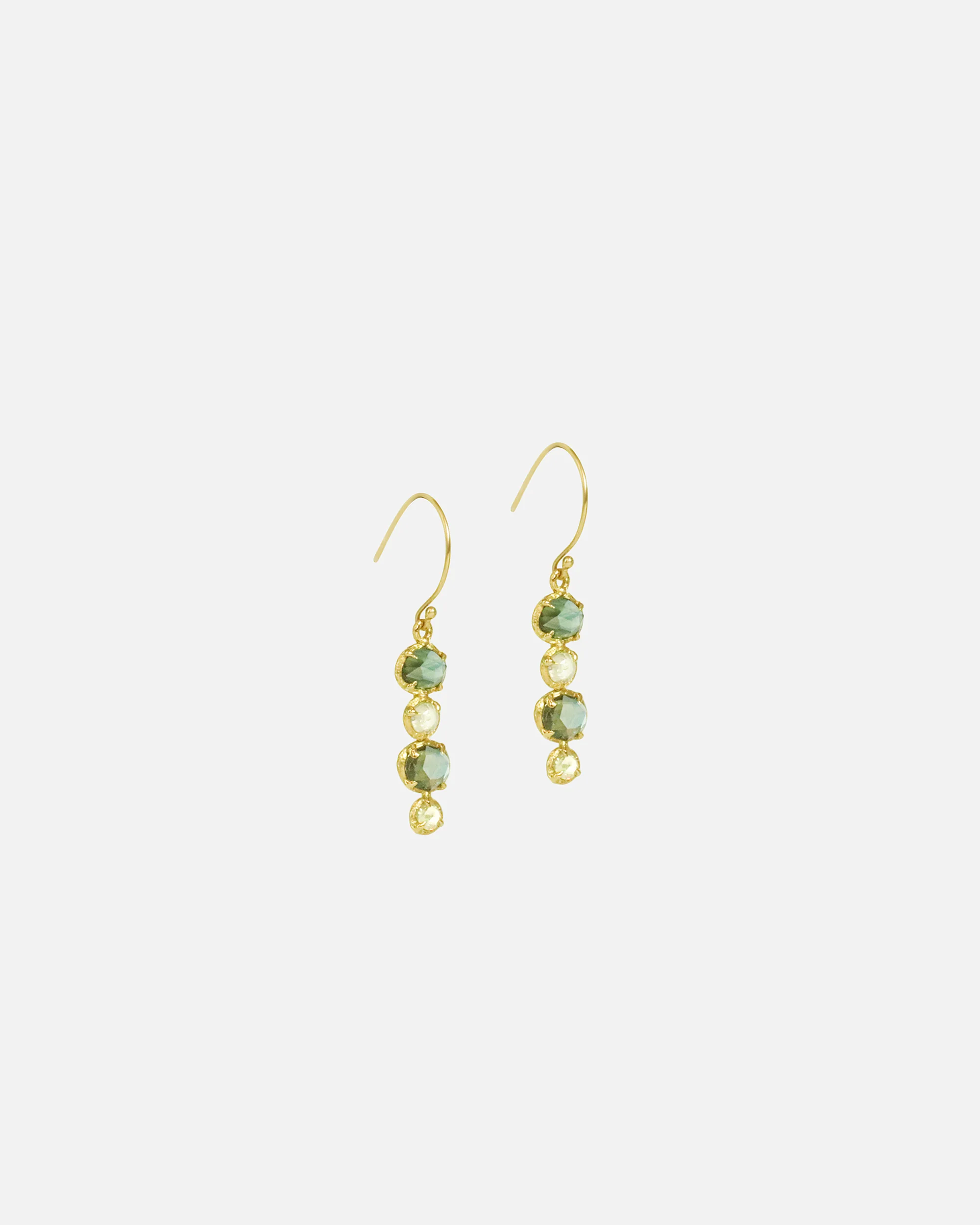 Silk / Rainy Moss Earrings - Image 2