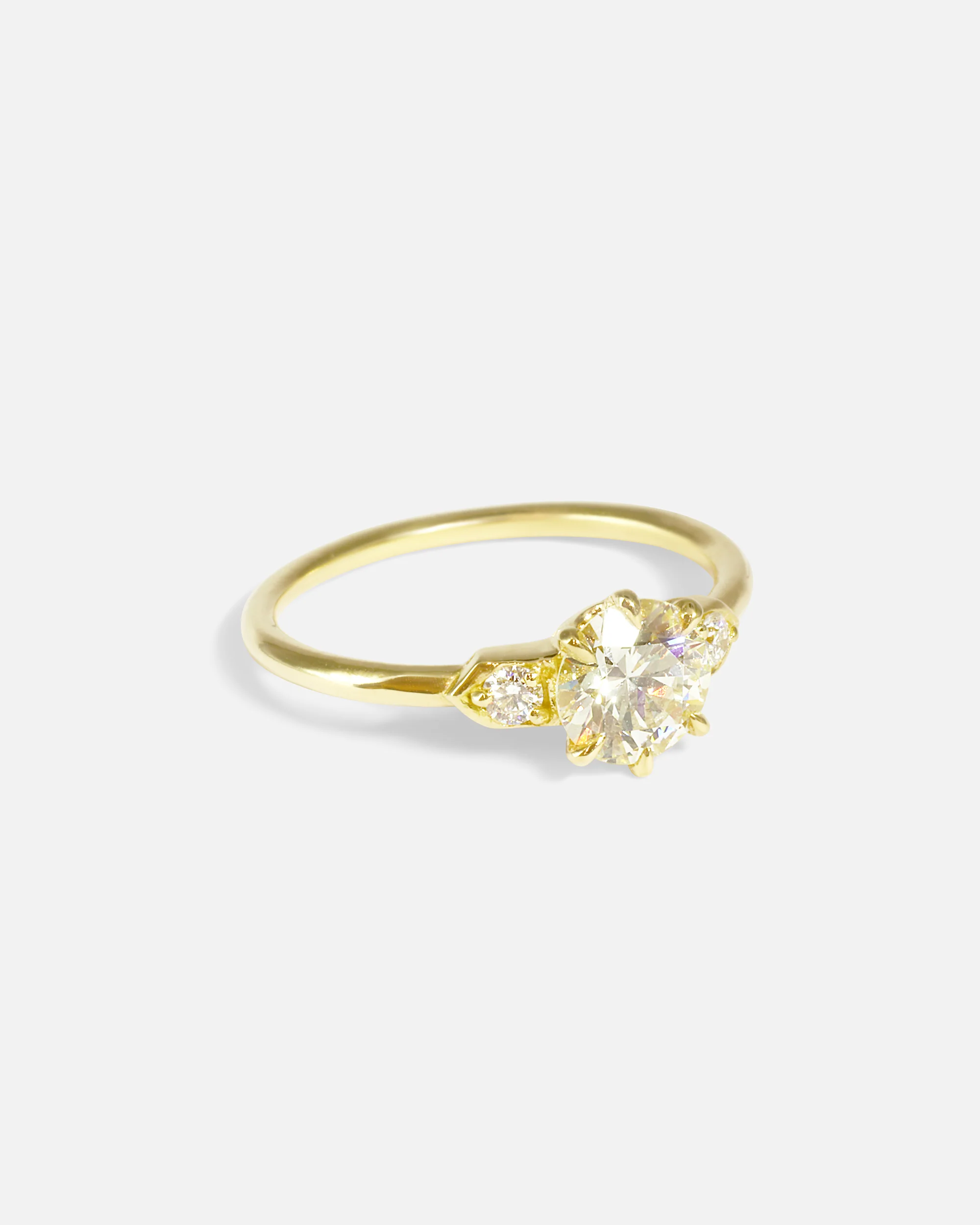 Six Prong Old European Cut Diamond - Image 2