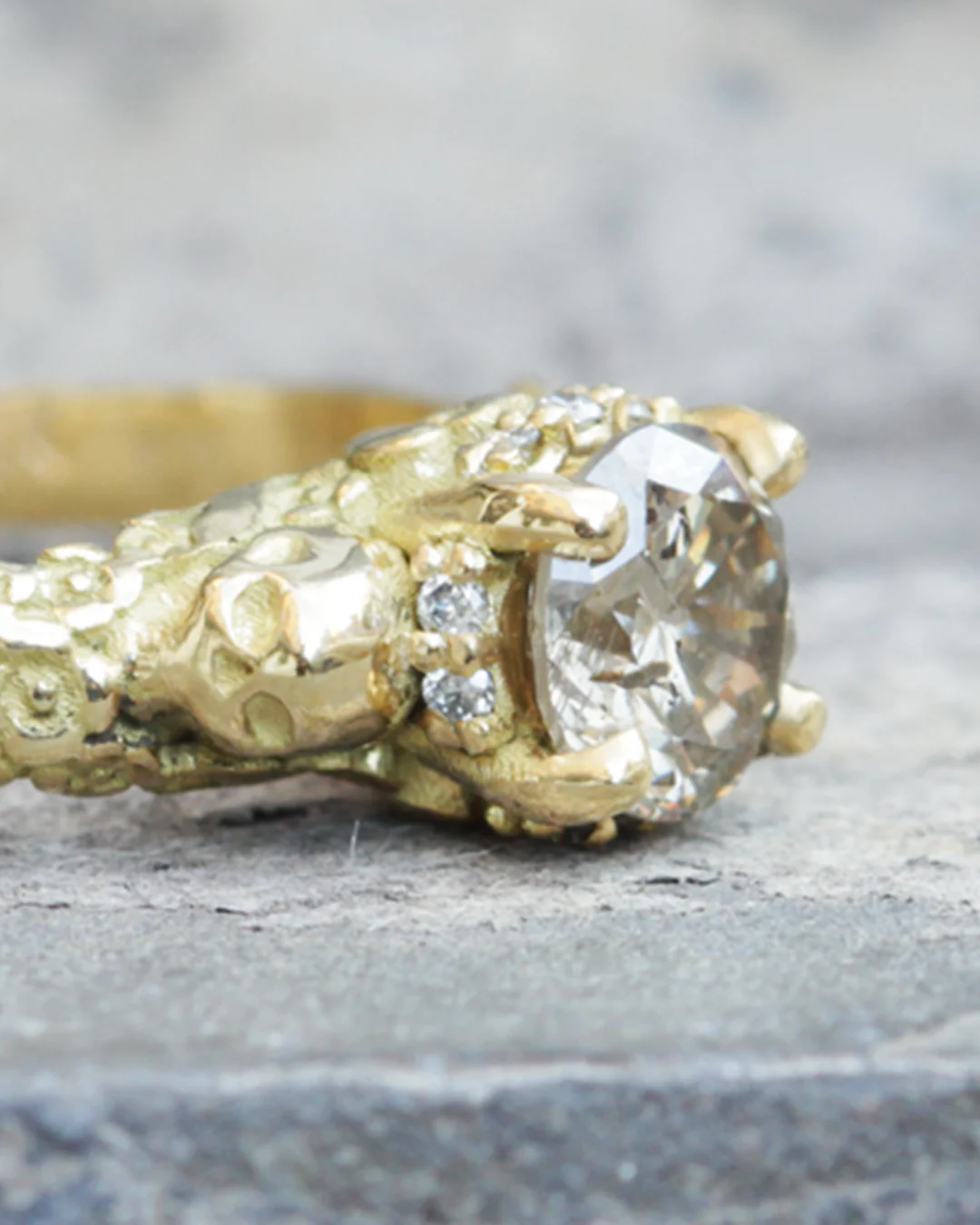 Skull and Flower Halo / Grey Diamond - Image 3